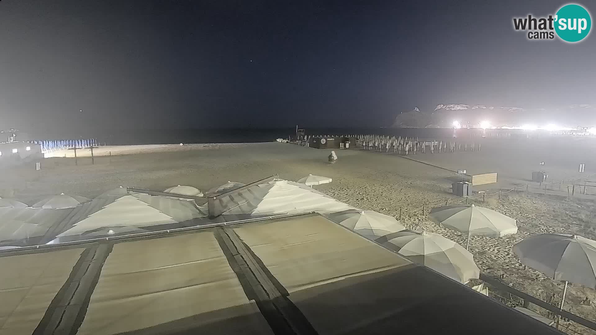 Poetto Strand Webcam | Cagliari | Sardinien
