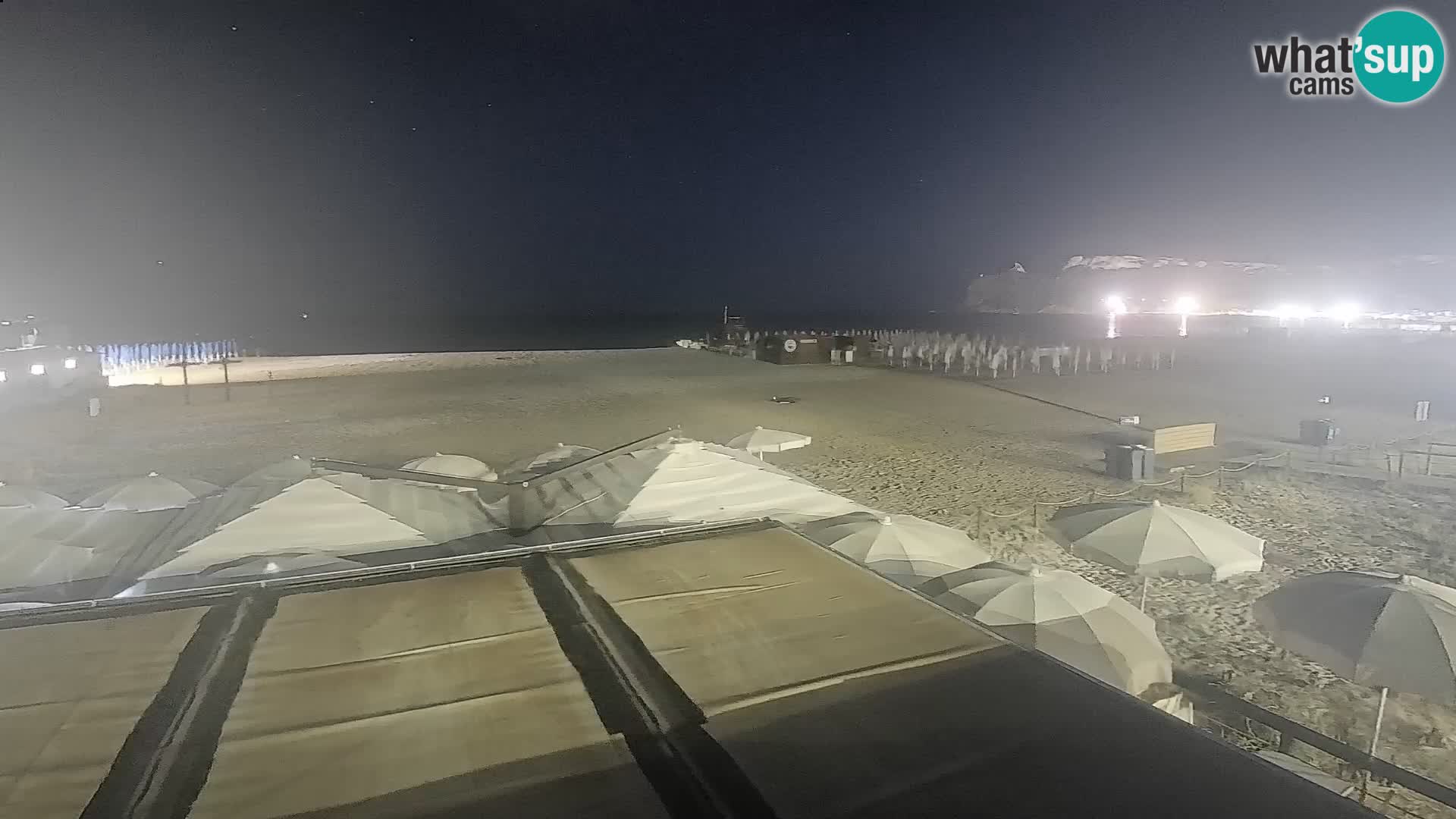 Webcam plage de Poetto | Cagliari | Sardaigne