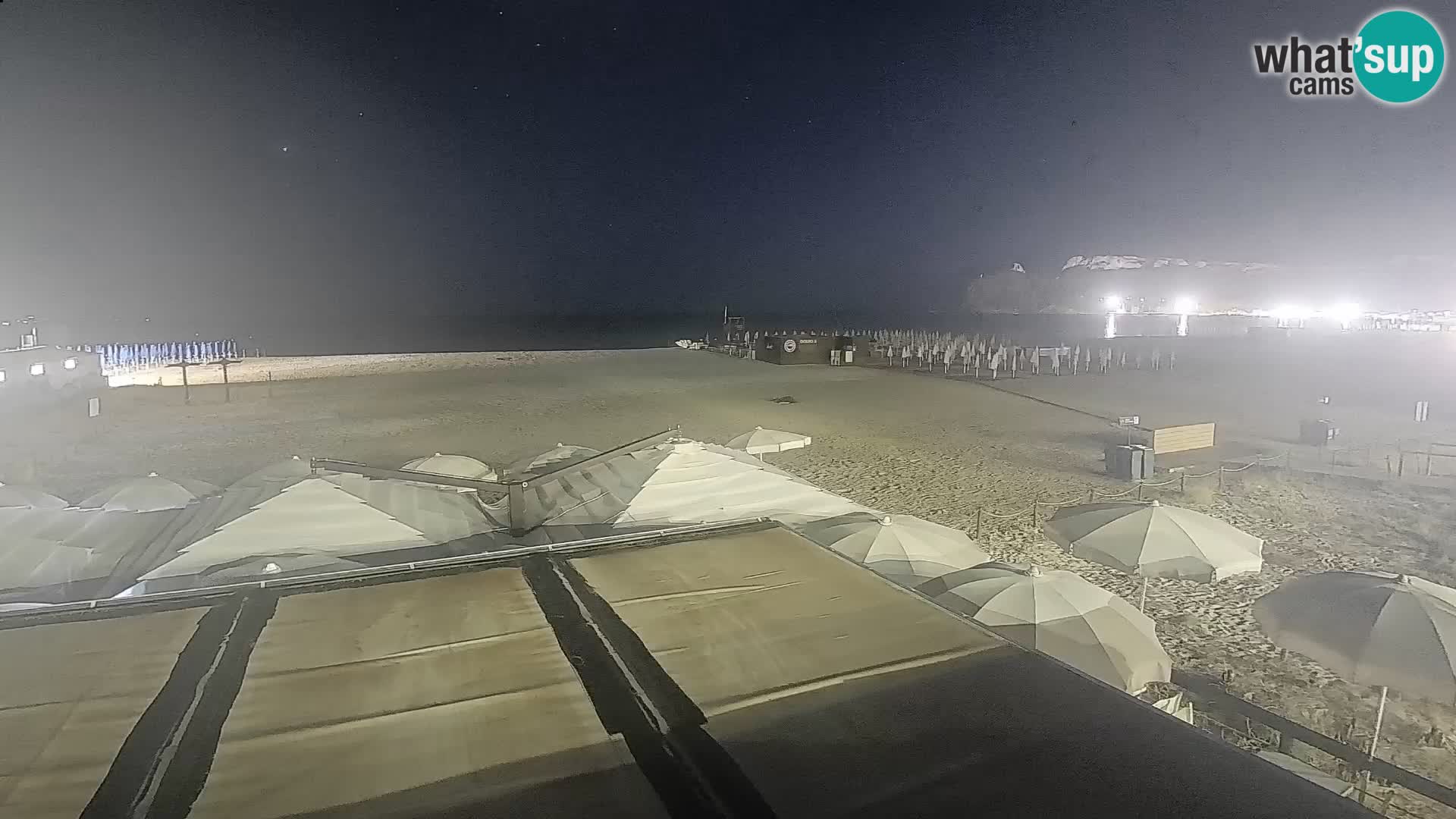 Poetto Strand Webcam | Cagliari | Sardinien