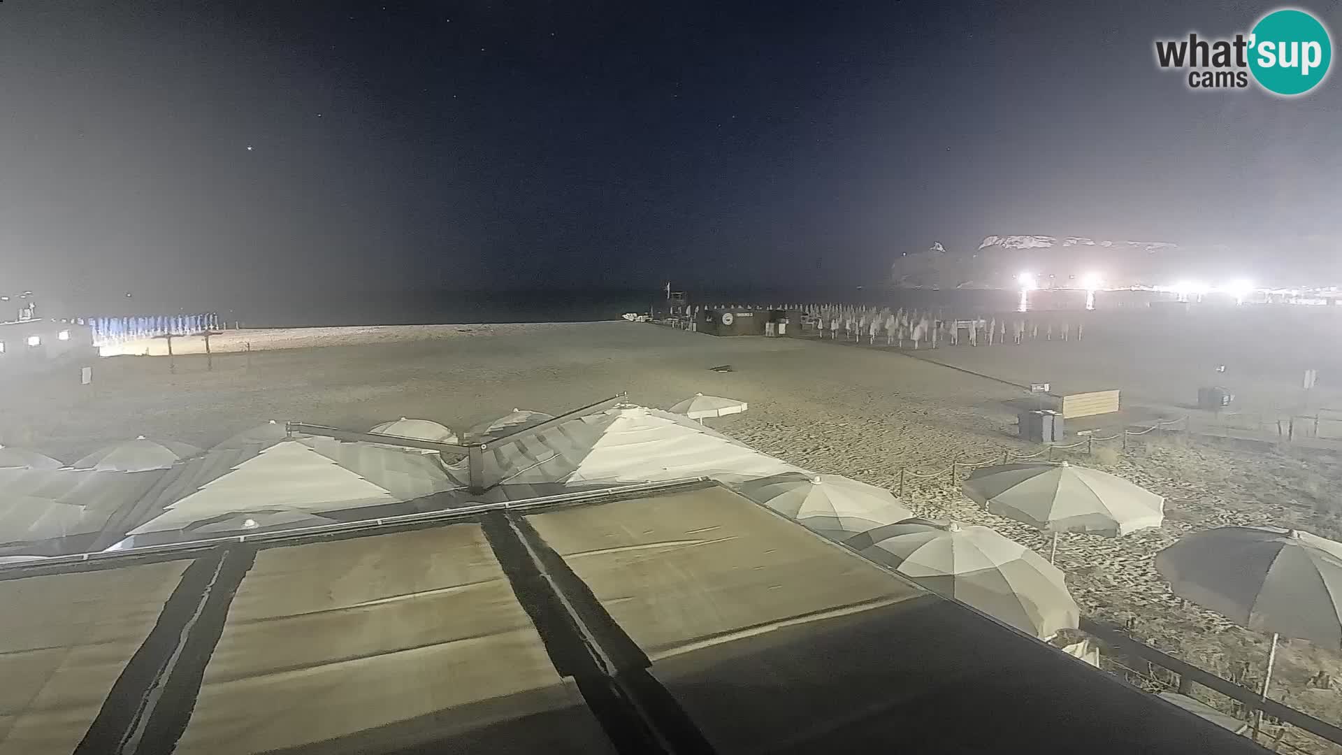 Poetto beach webcam | Cagliari | Sardinija