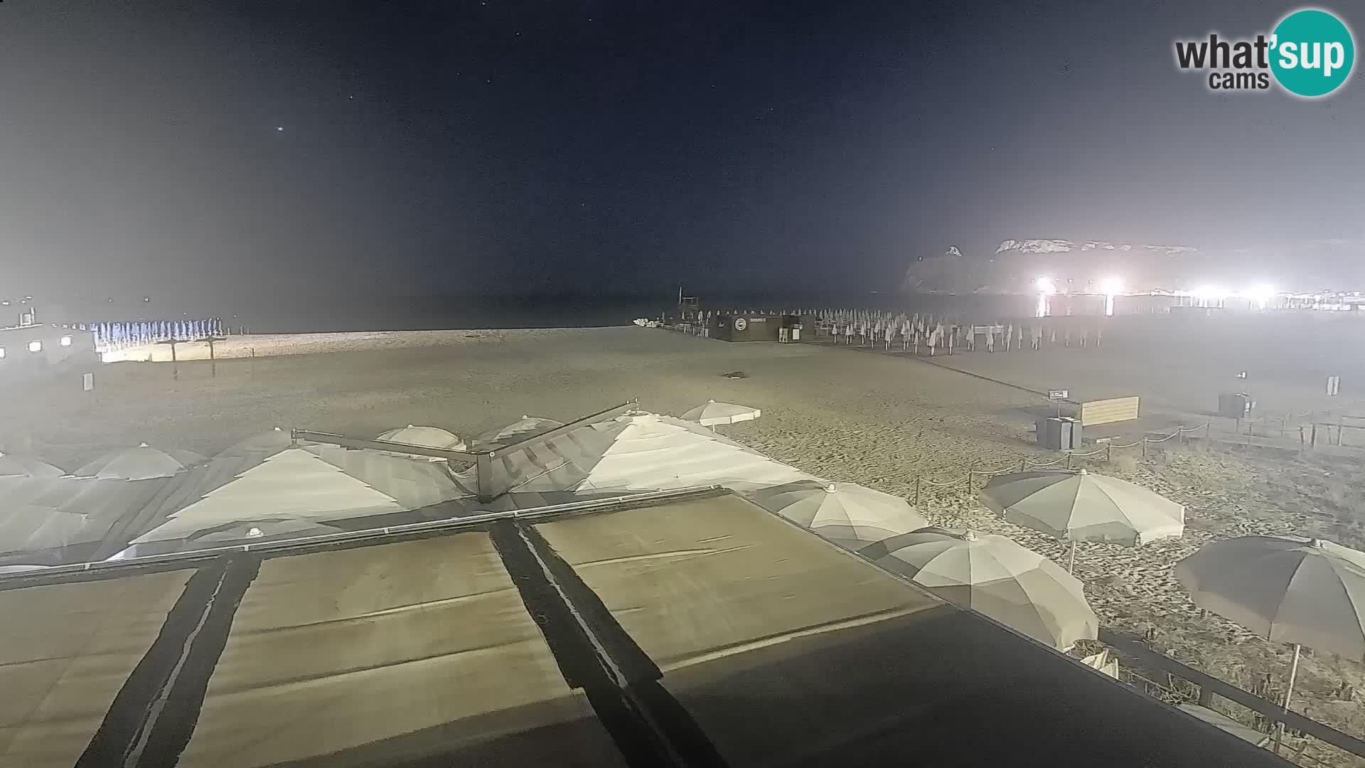 Webcam spiaggia del Poetto | Cagliari | Sardegna