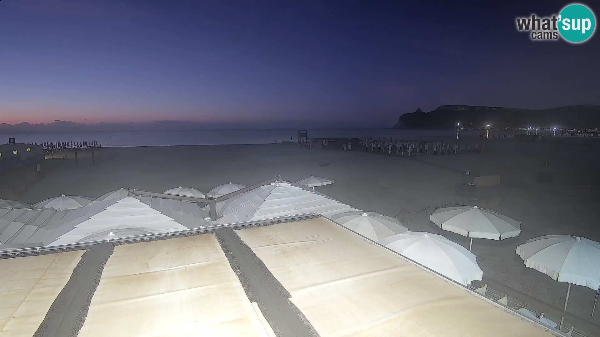 Webcam plage de Poetto | Cagliari | Sardaigne