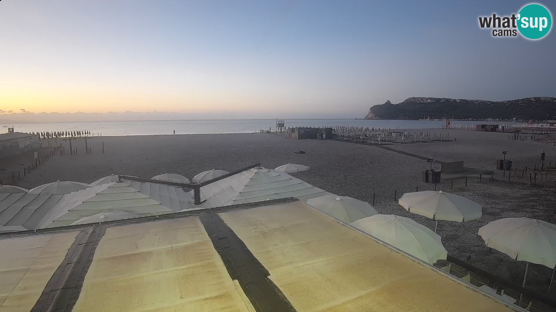 Poetto beach webcam | Cagliari | Sardinia