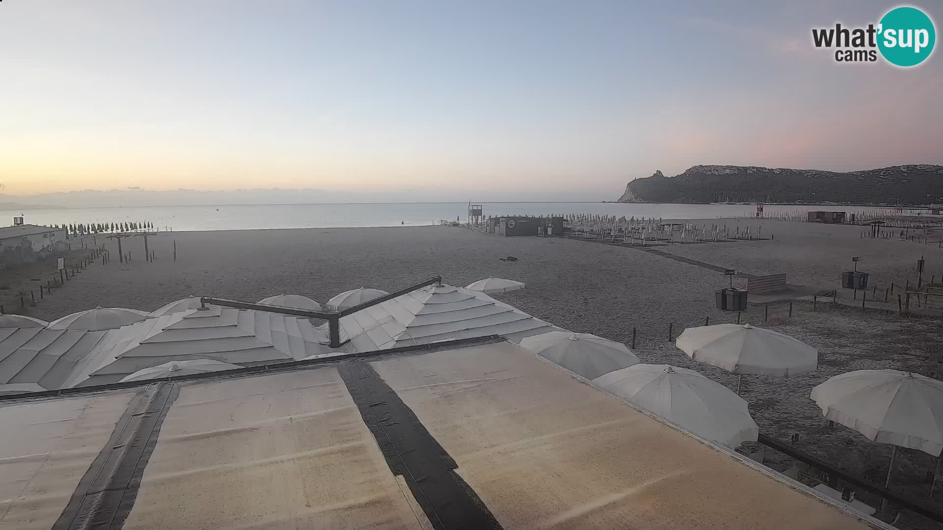 Webcam plage de Poetto | Cagliari | Sardaigne