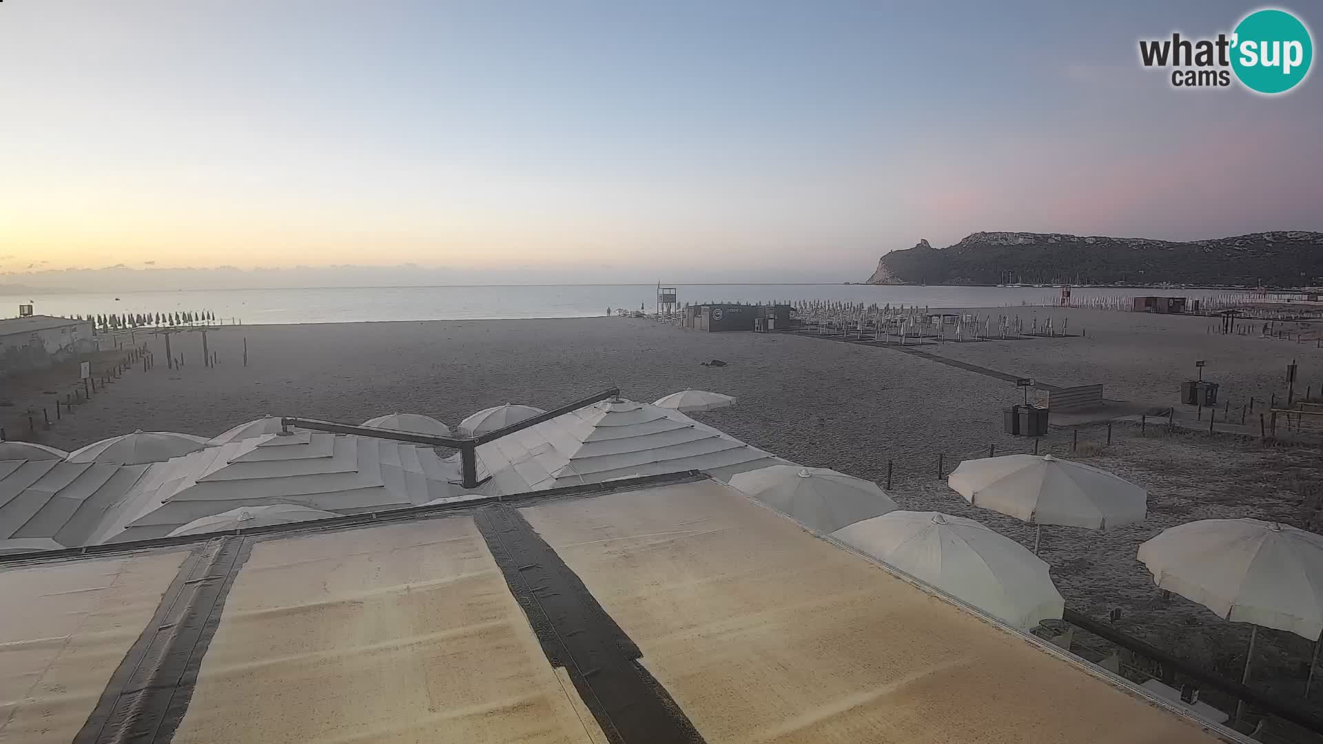 Poetto beach webcam | Cagliari | Sardinia