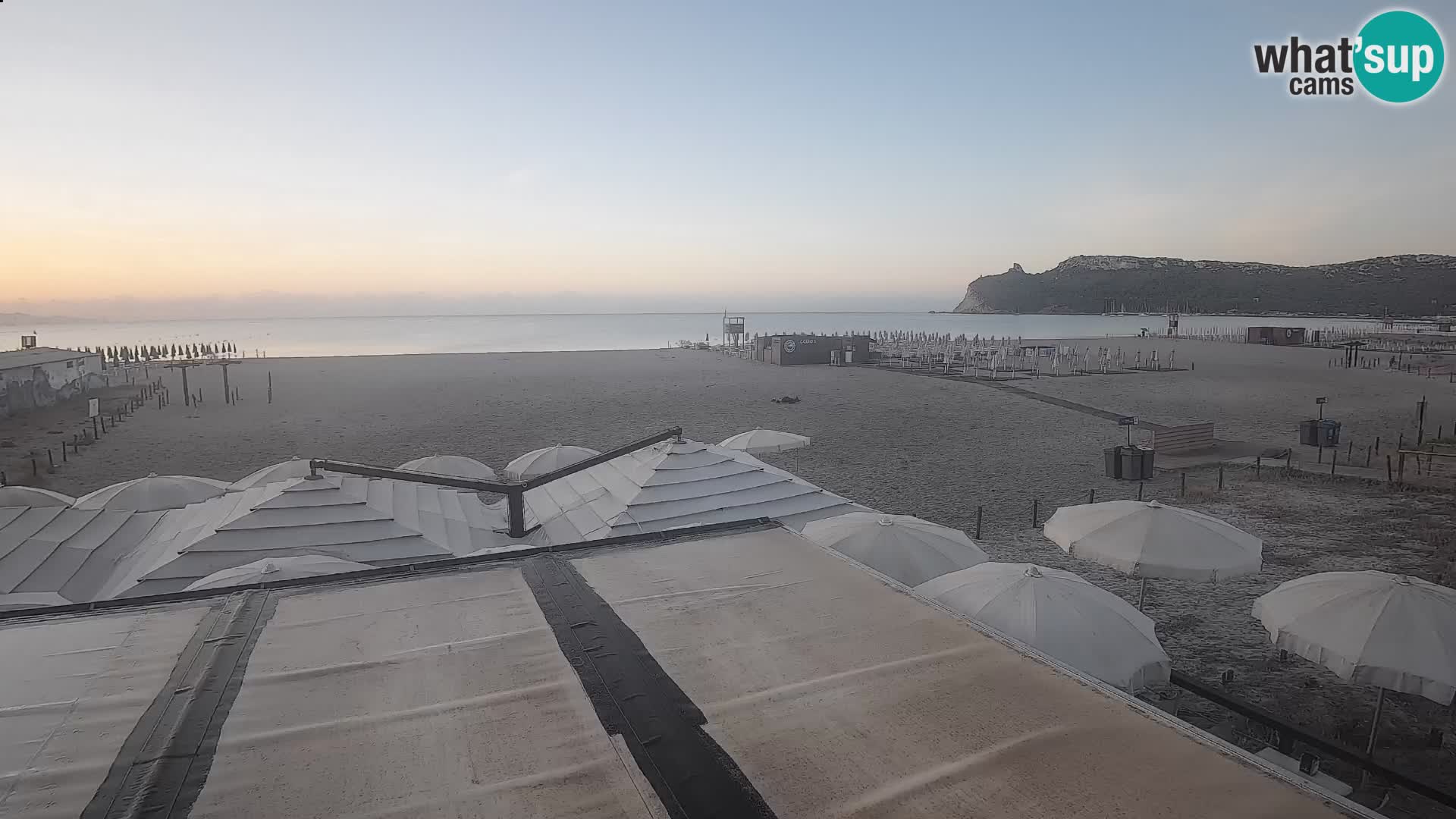 Poetto beach webcam | Cagliari | Sardinia