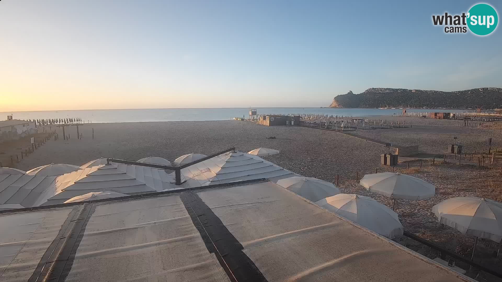 Poetto beach webcam | Cagliari | Sardinia