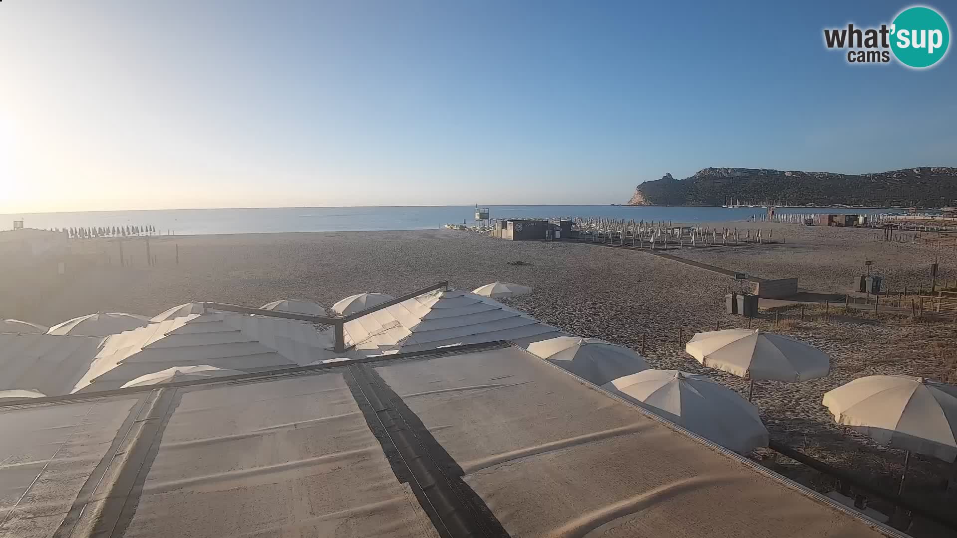 Poetto beach webcam | Cagliari | Sardinia