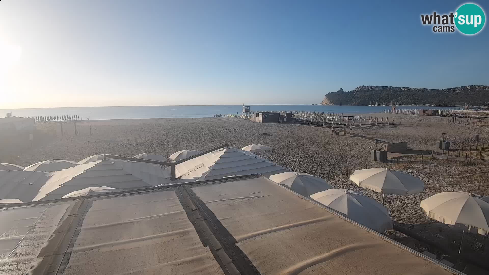 Webcam playa de Poetto | Cagliari | Cerdeña