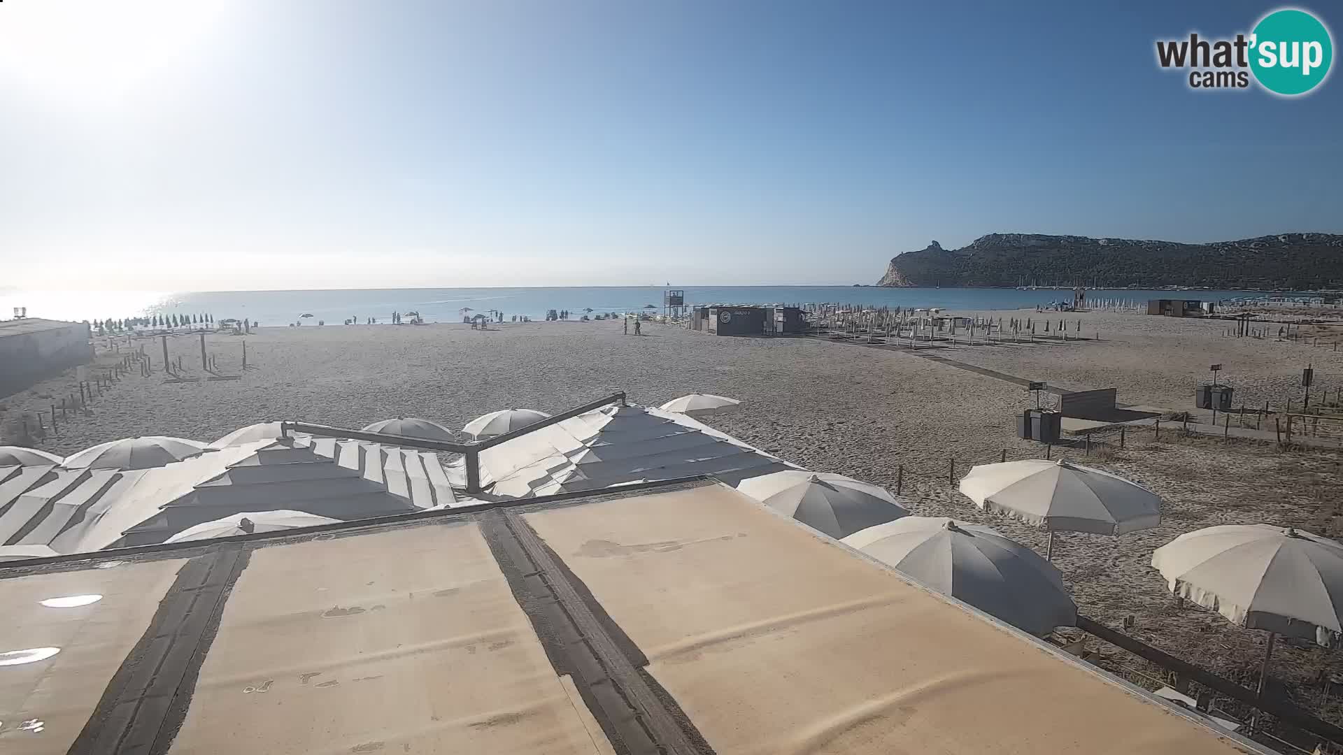 Poetto Strand Webcam | Cagliari | Sardinien