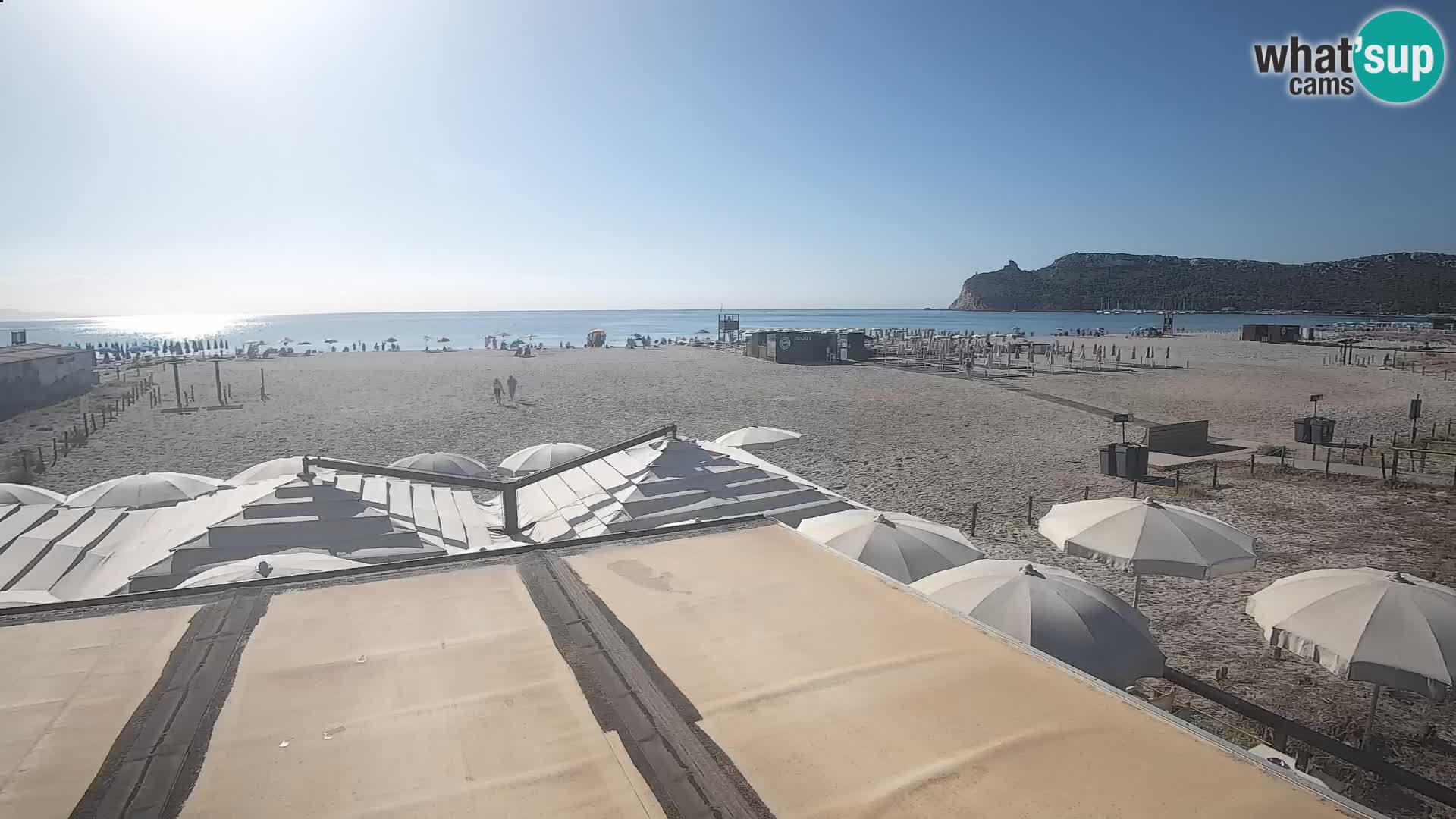 Webcam spiaggia del Poetto | Cagliari | Sardegna