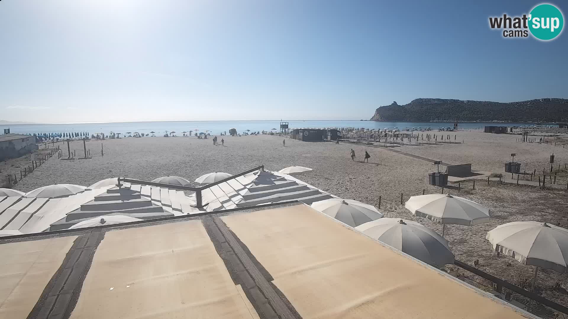 Poetto Strand Webcam | Cagliari | Sardinien