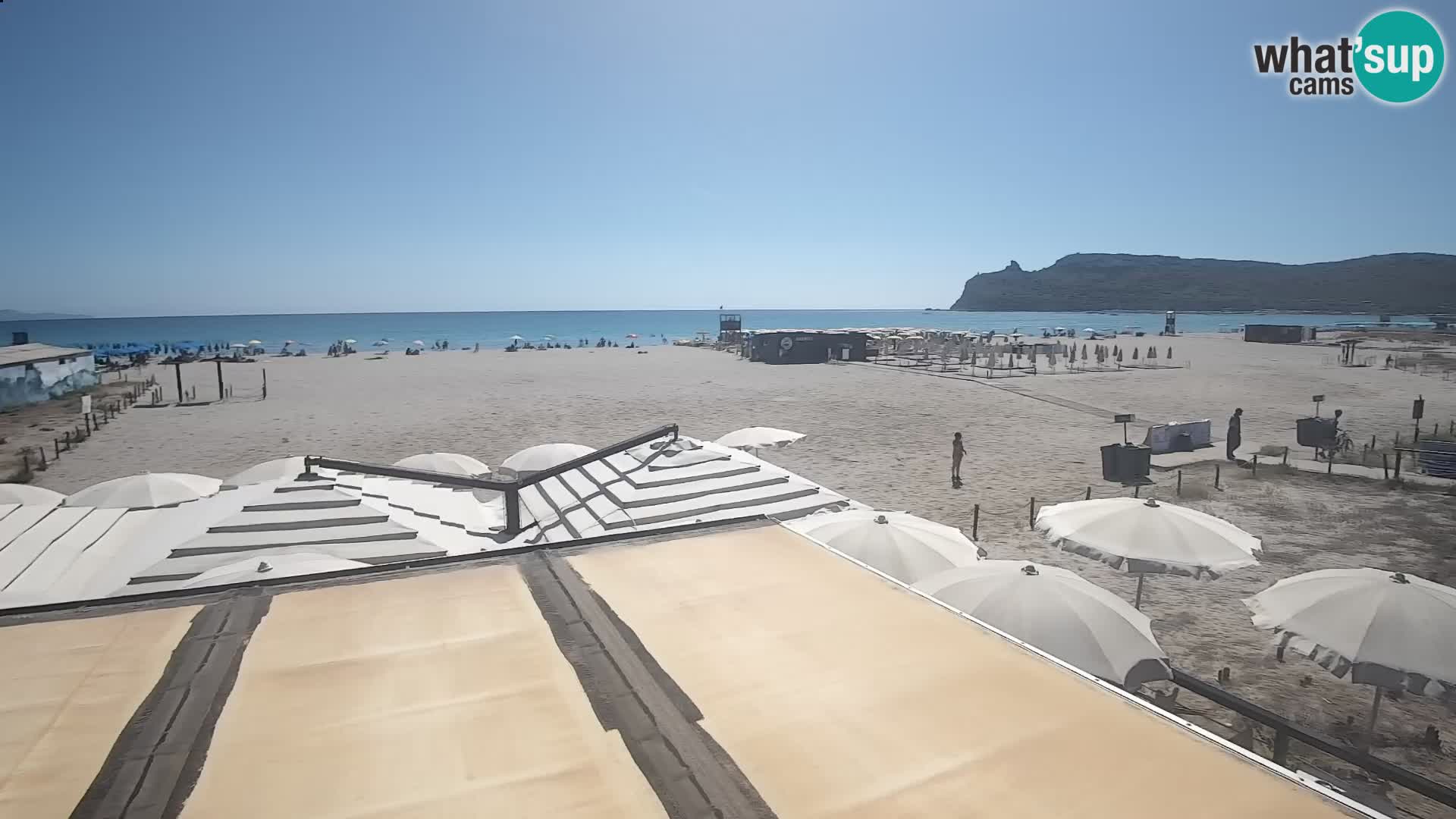 Poetto Strand Webcam | Cagliari | Sardinien