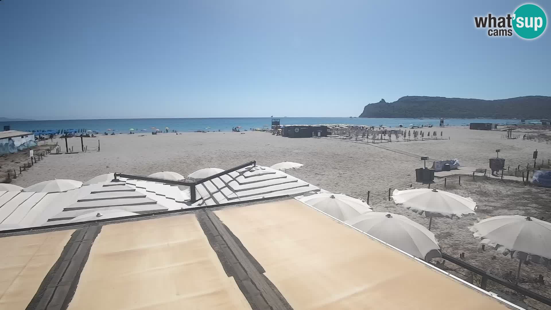 Poetto Strand Webcam | Cagliari | Sardinien