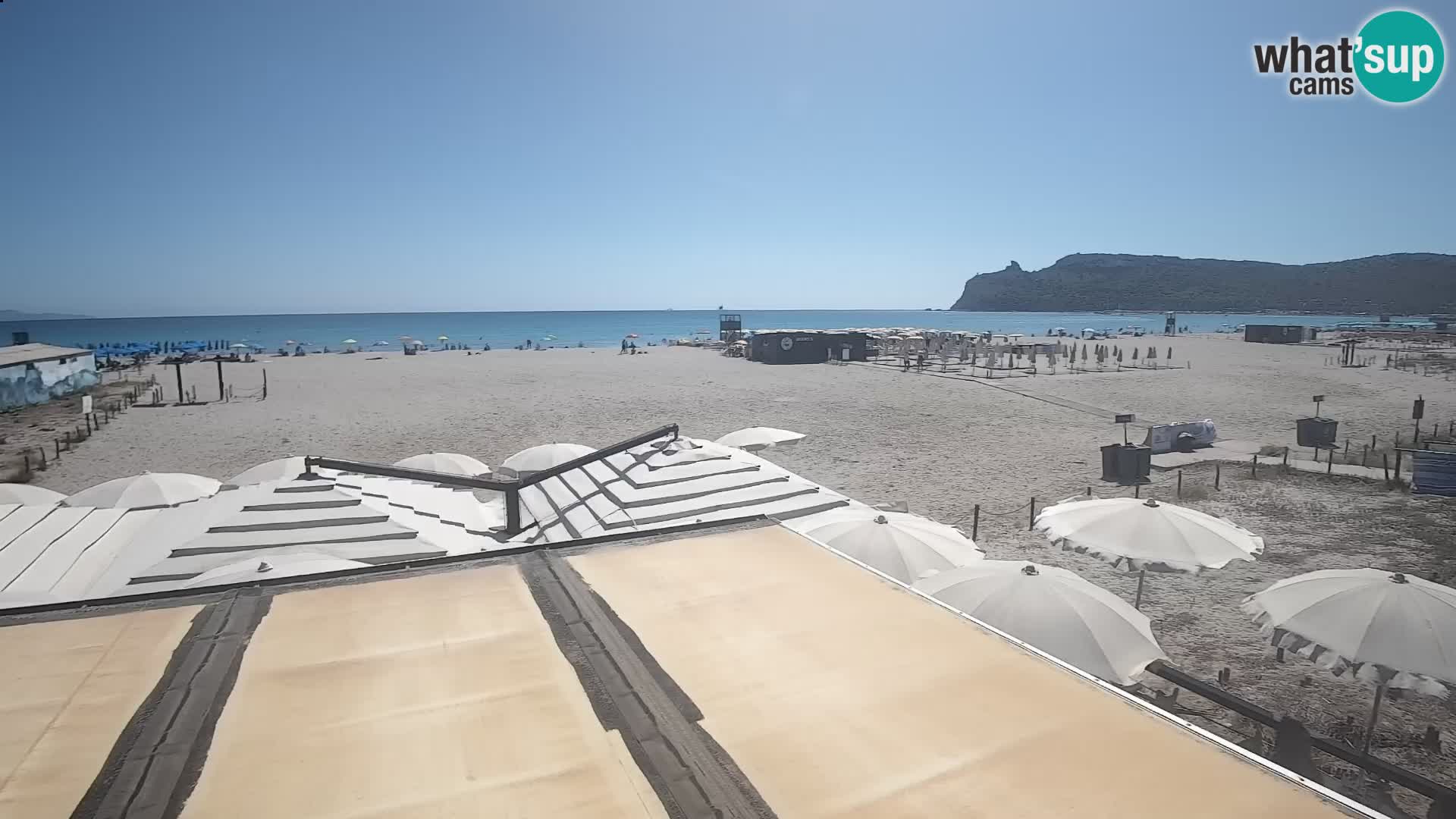 Webcam spiaggia del Poetto | Cagliari | Sardegna