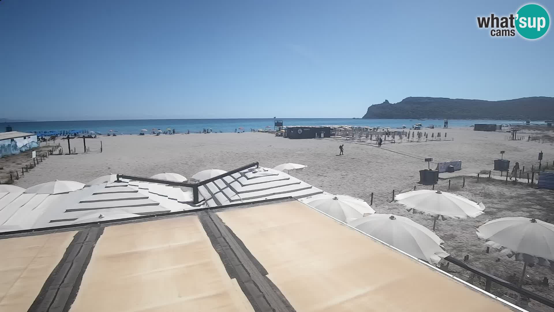 Webcam spiaggia del Poetto | Cagliari | Sardegna