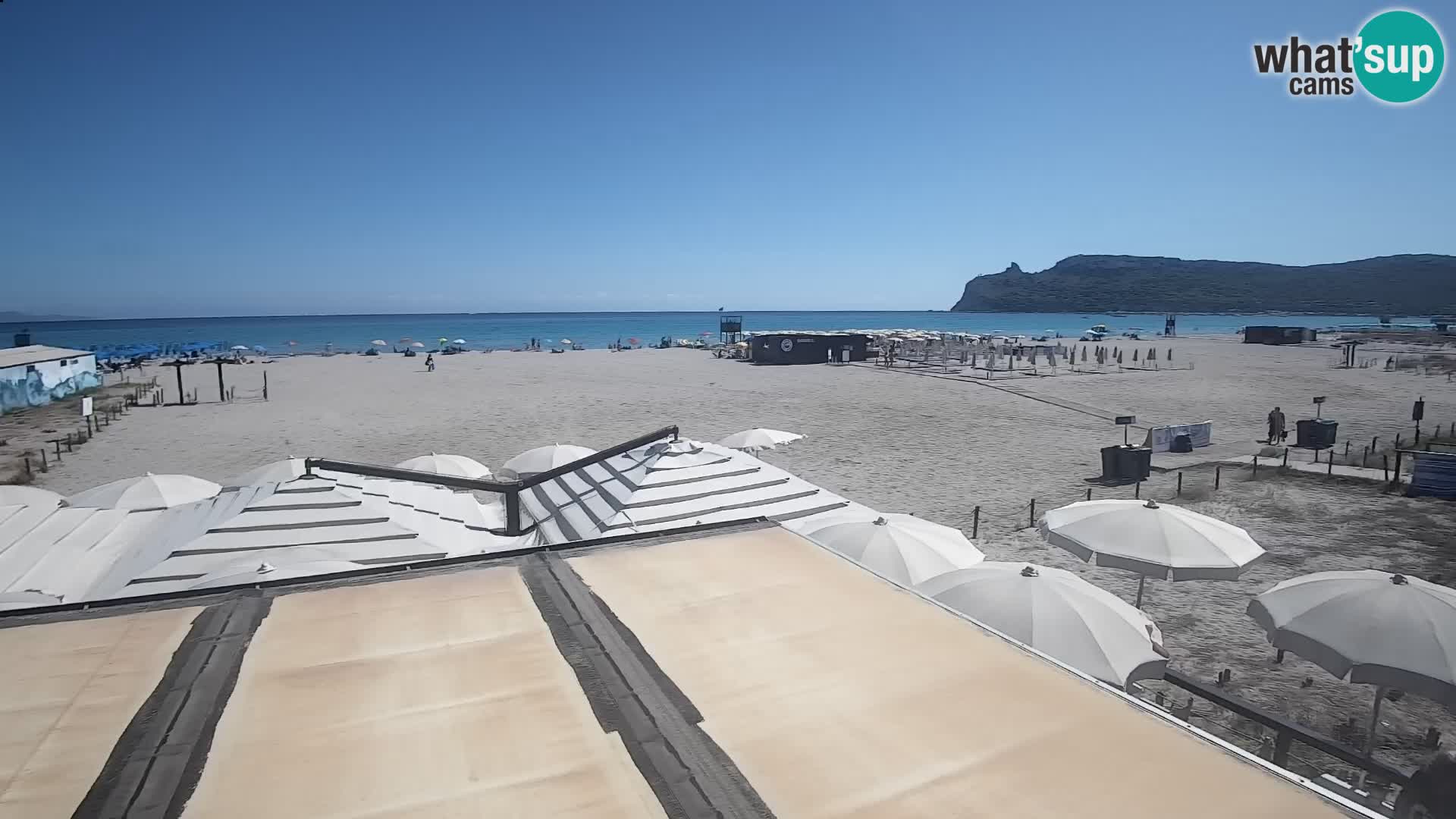 Poetto beach webcam | Cagliari | Sardinia