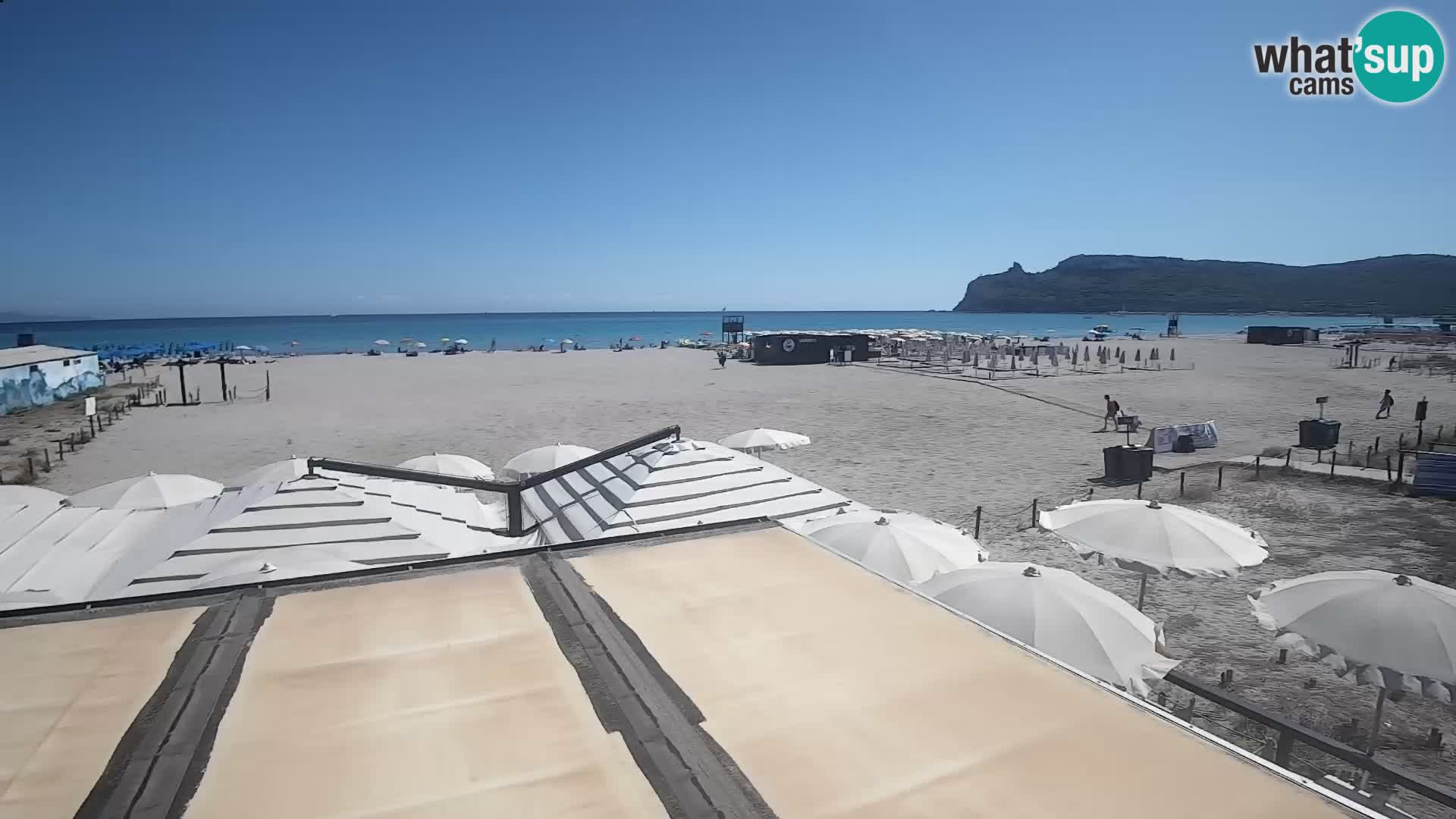 Poetto beach webcam | Cagliari | Sardinia