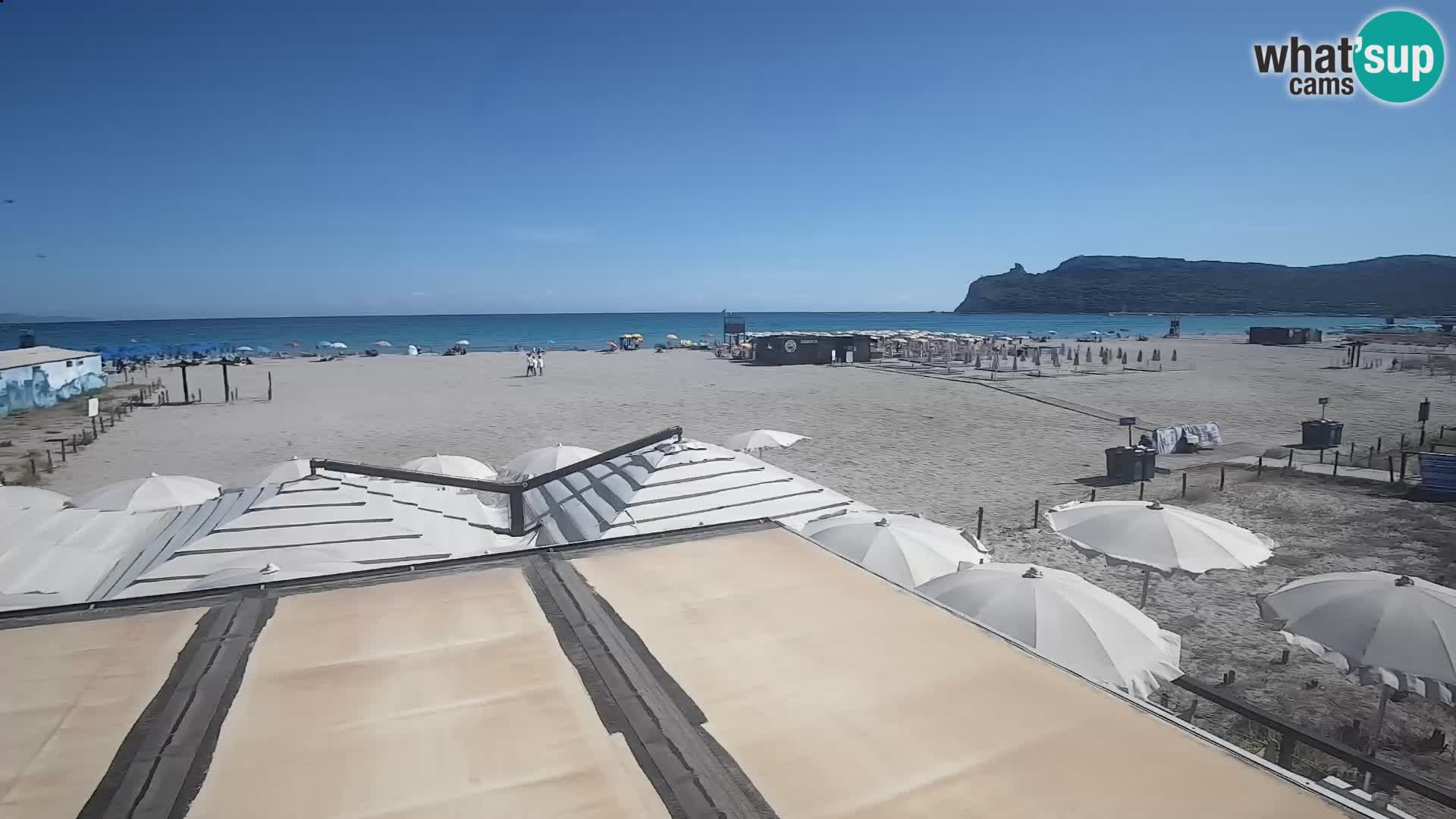 Webcam spiaggia del Poetto | Cagliari | Sardegna