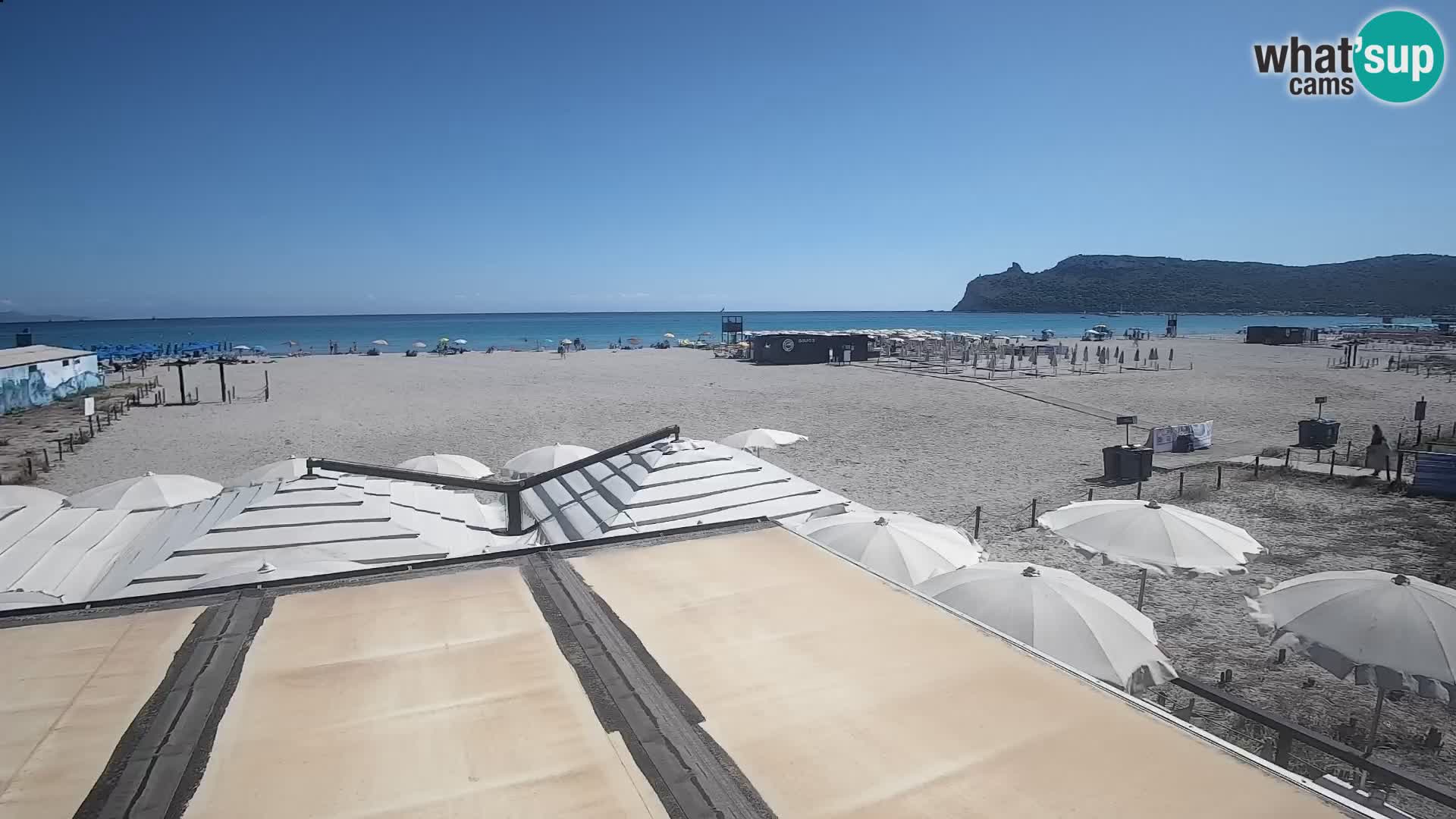 Webcam playa de Poetto | Cagliari | Cerdeña