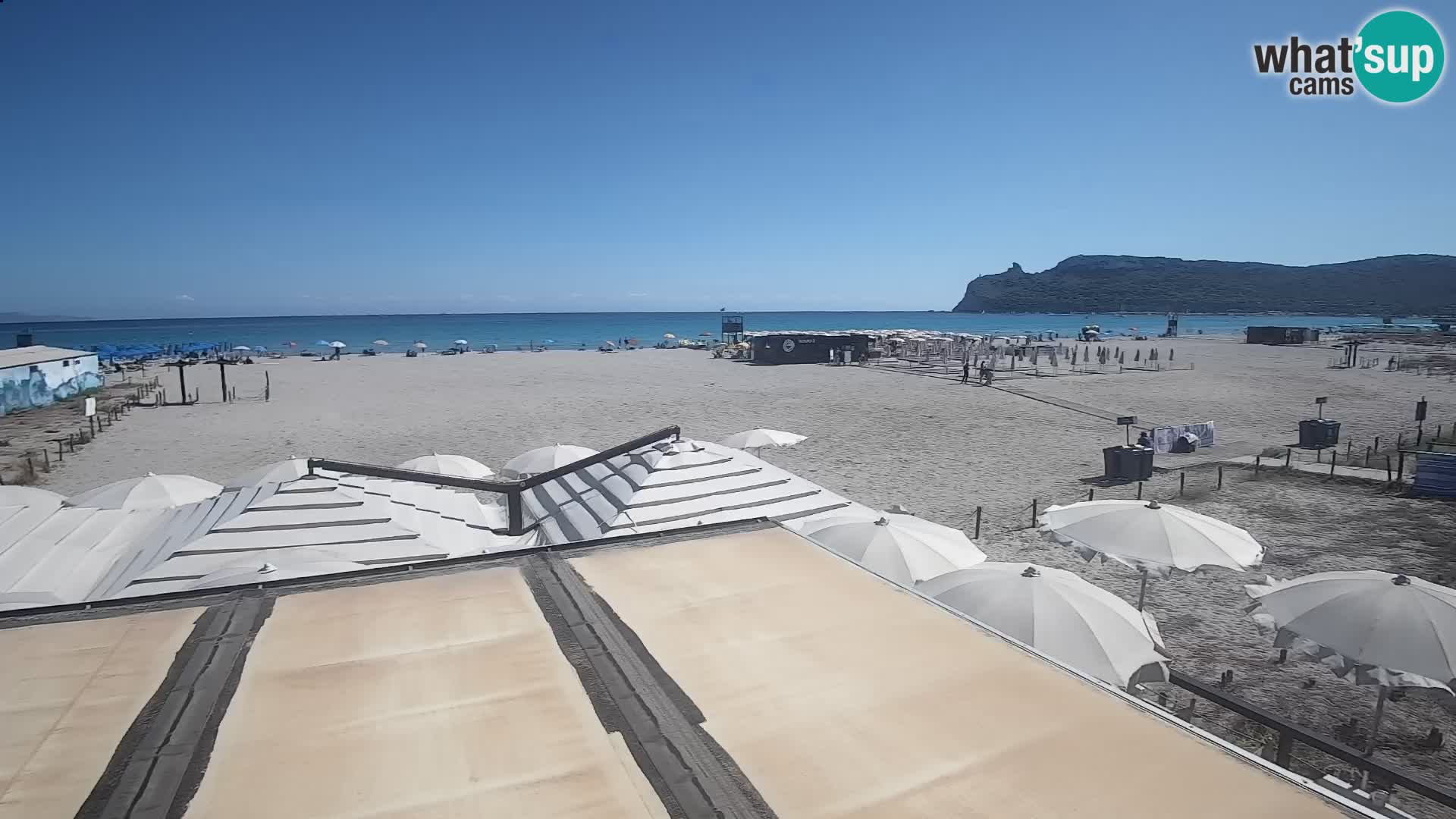 Poetto Strand Webcam | Cagliari | Sardinien