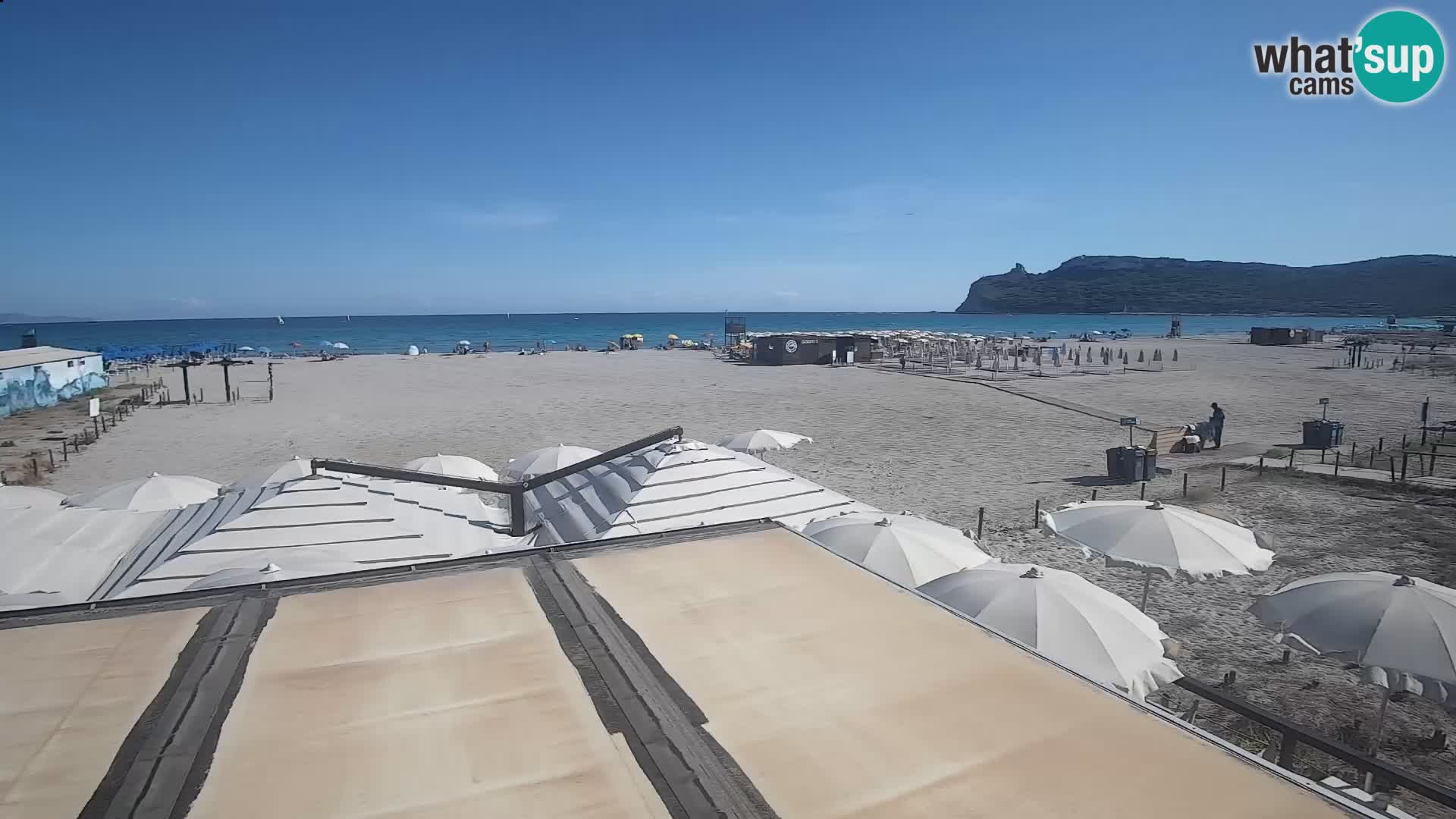 Webcam spiaggia del Poetto | Cagliari | Sardegna