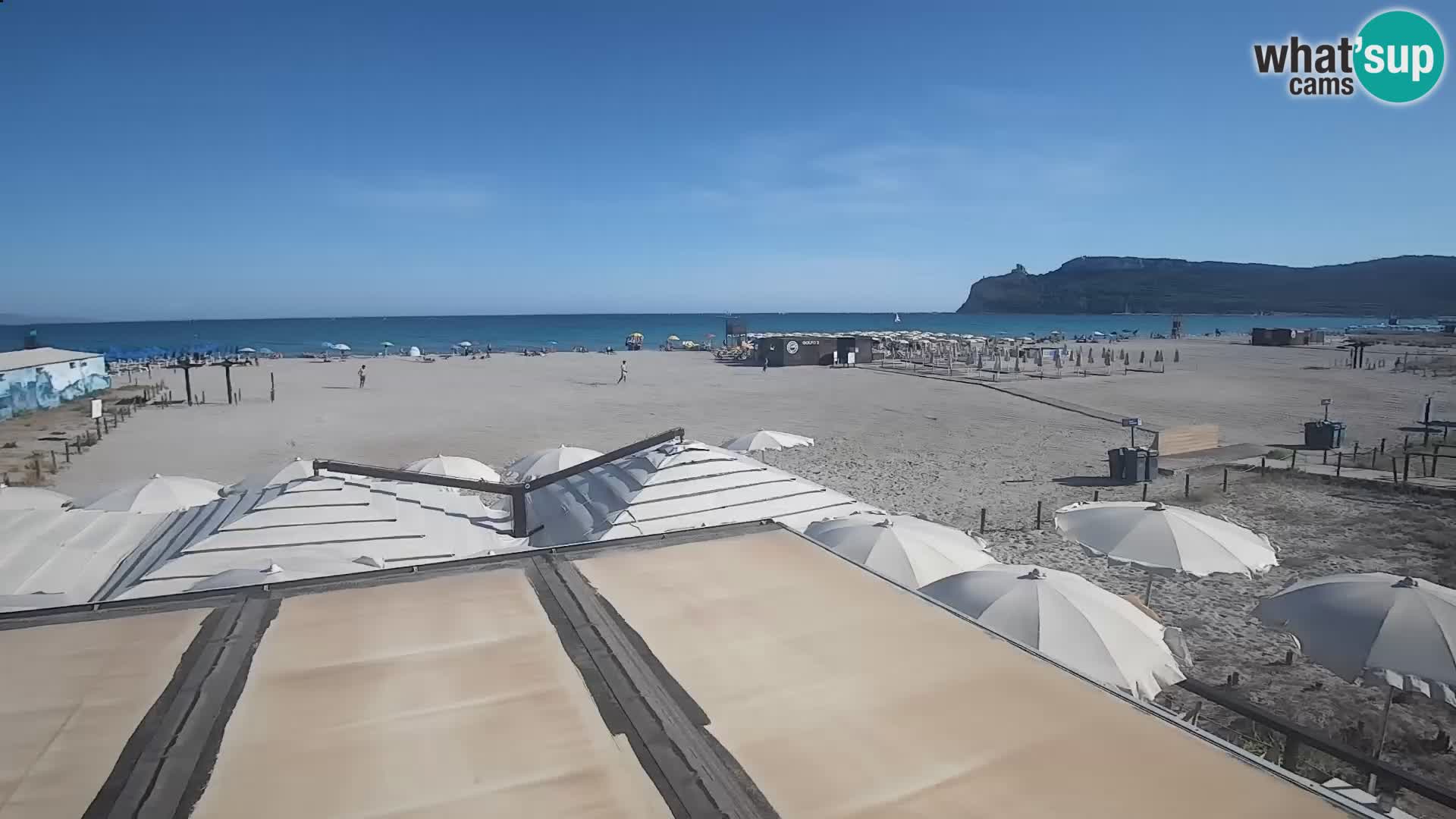 Webcam spiaggia del Poetto | Cagliari | Sardegna