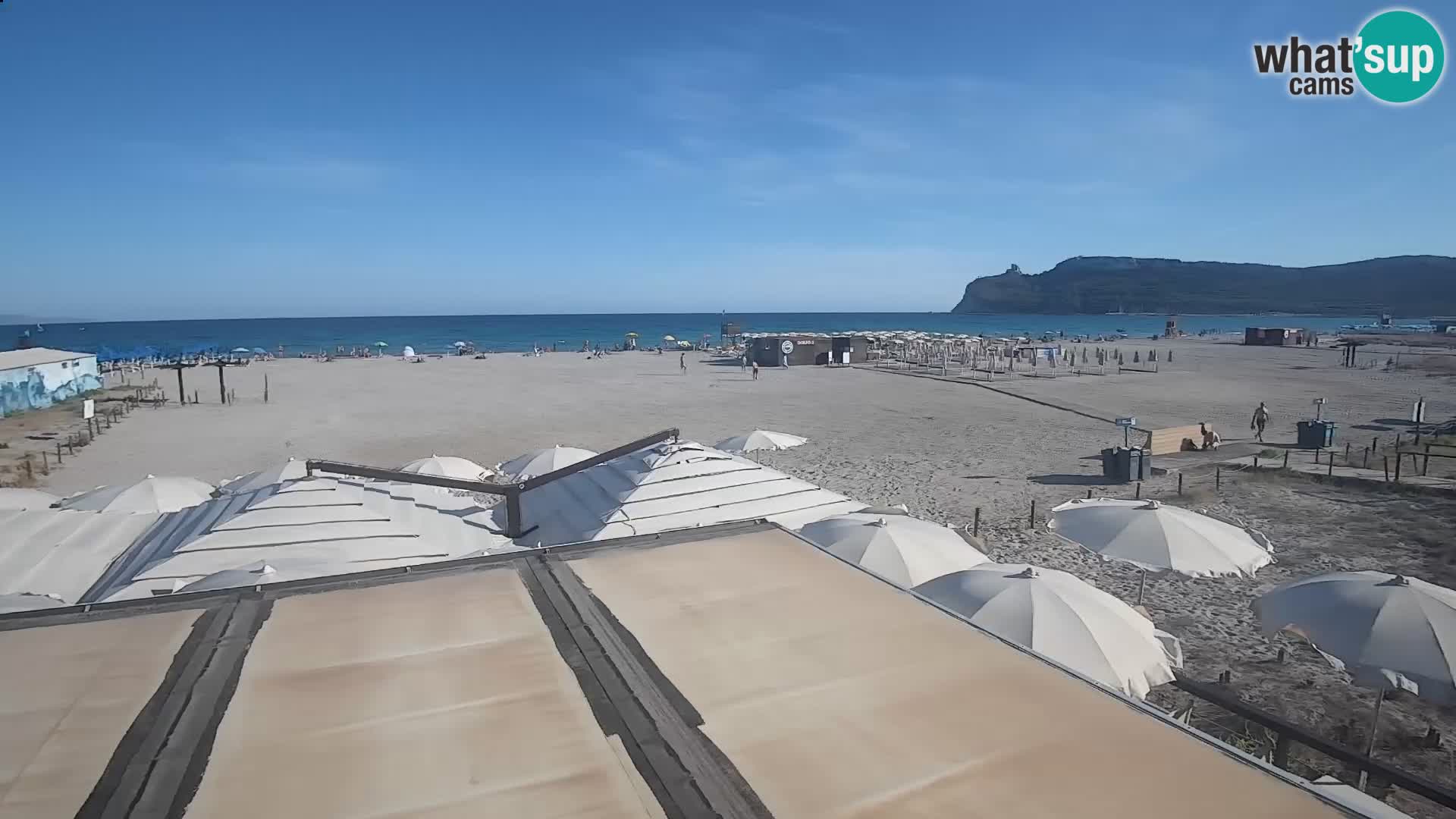 Webcam spiaggia del Poetto | Cagliari | Sardegna