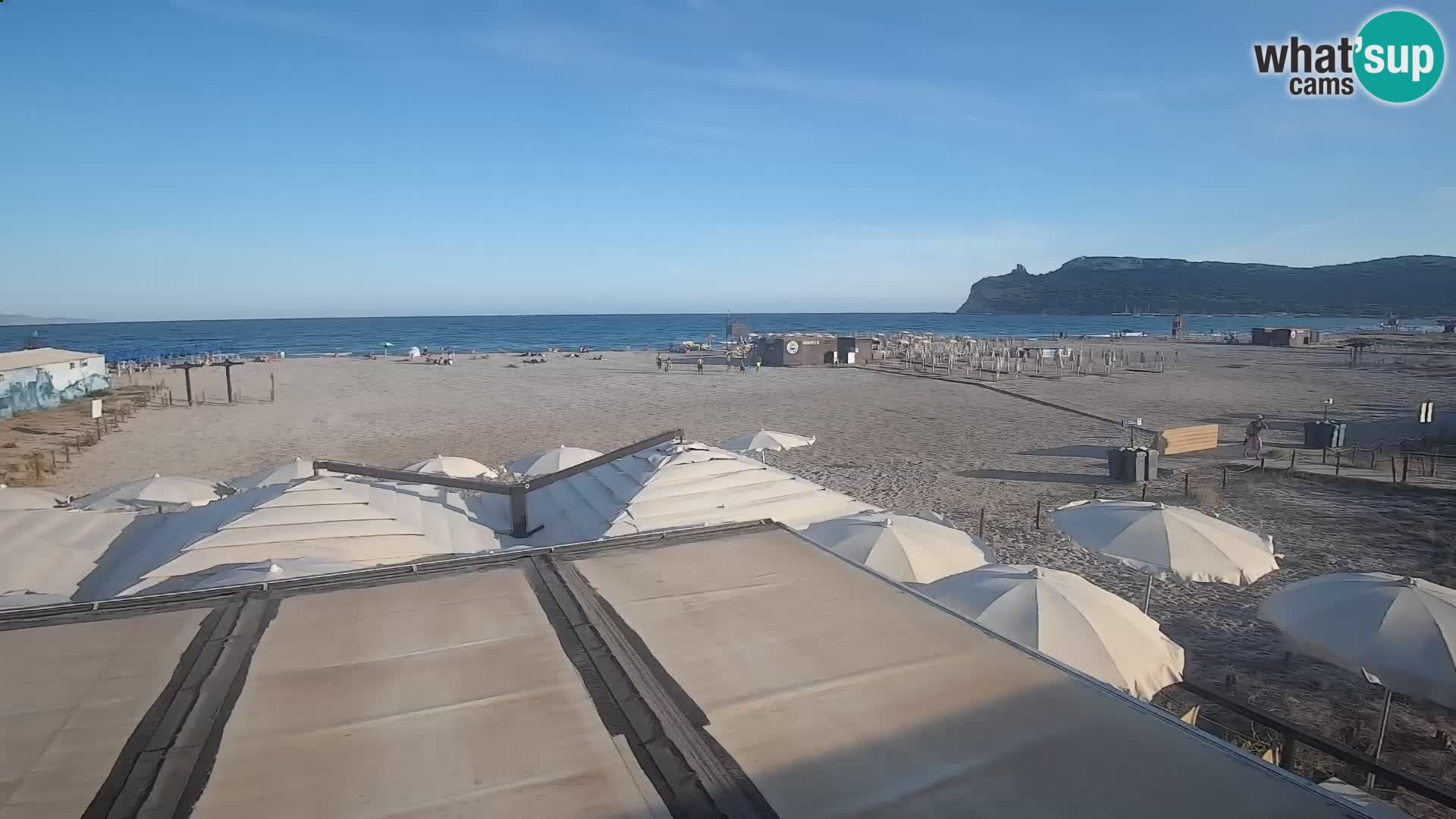 Poetto Strand Webcam | Cagliari | Sardinien