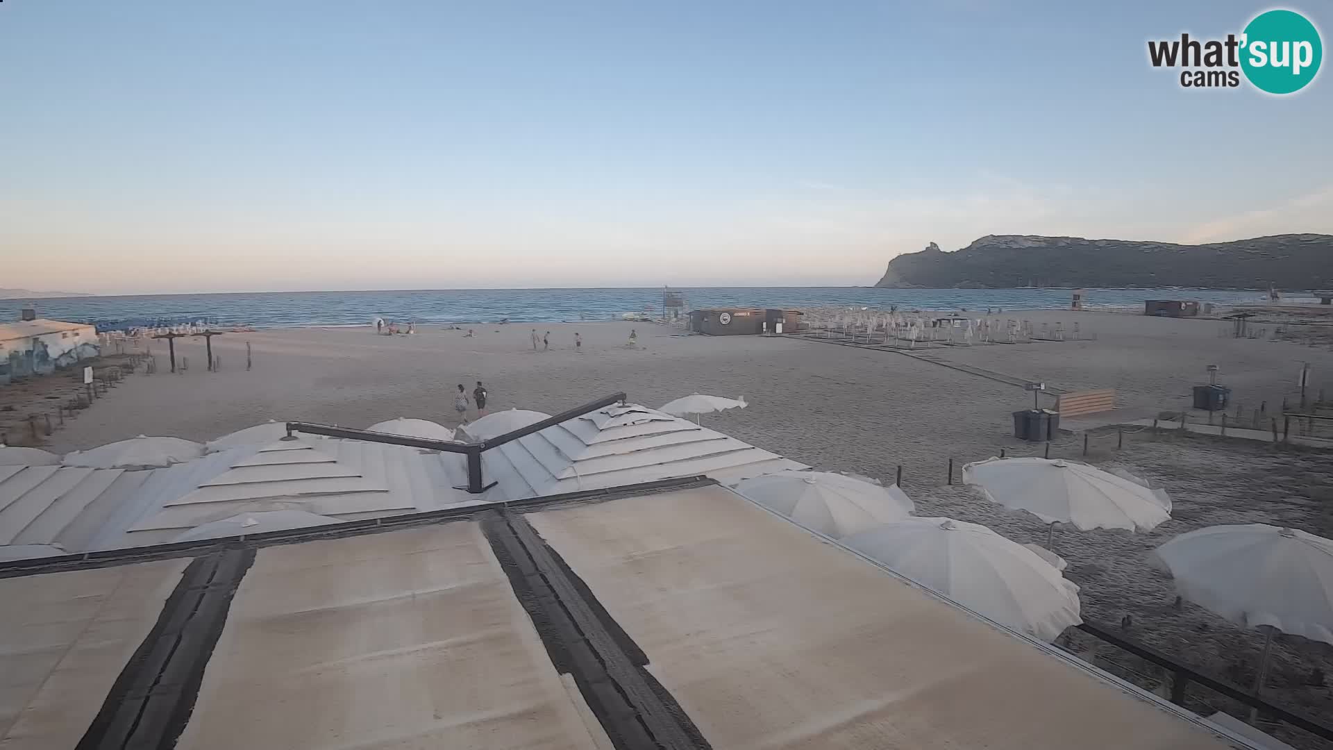 Webcam spiaggia del Poetto | Cagliari | Sardegna
