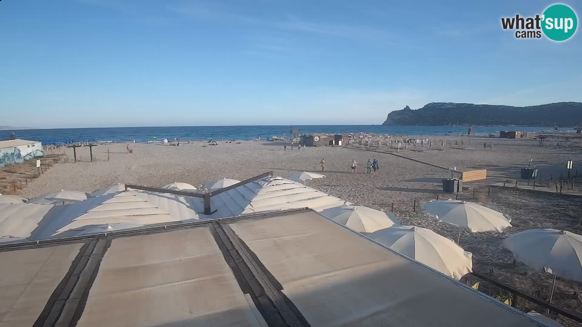 Webcam playa de Poetto | Cagliari | Cerdeña