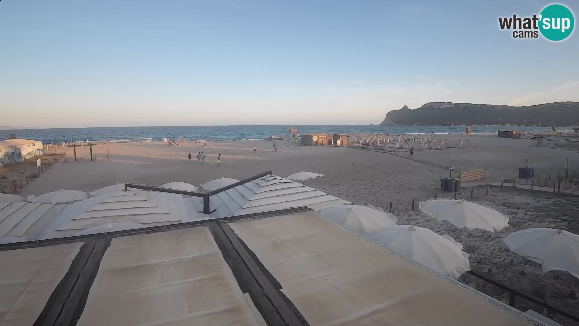 Webcam spiaggia del Poetto | Cagliari | Sardegna