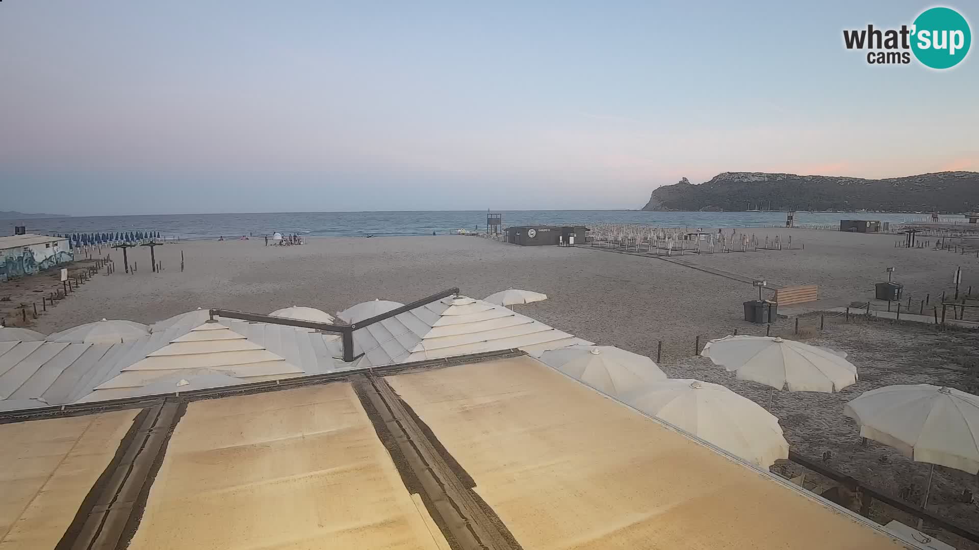 Poetto Strand Webcam | Cagliari | Sardinien