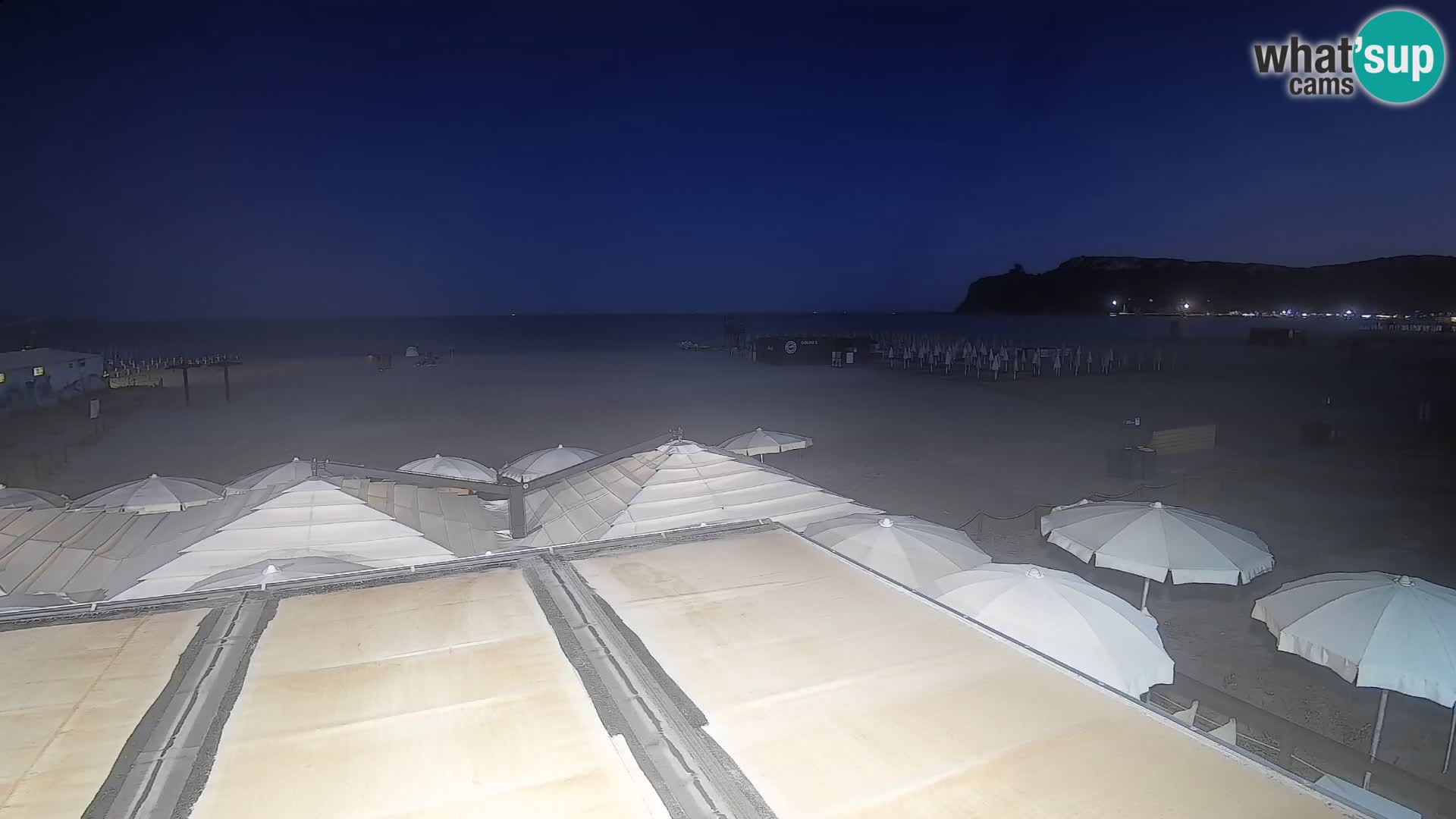 Poetto beach webcam | Cagliari | Sardinia