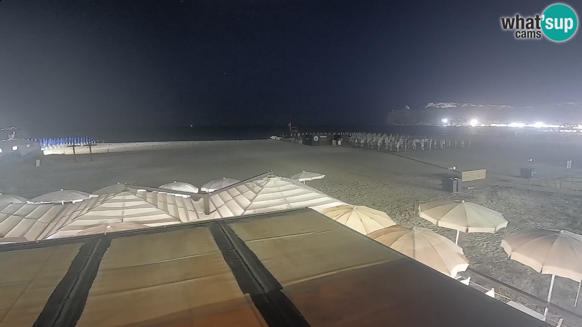 Webcam plage de Poetto | Cagliari | Sardaigne
