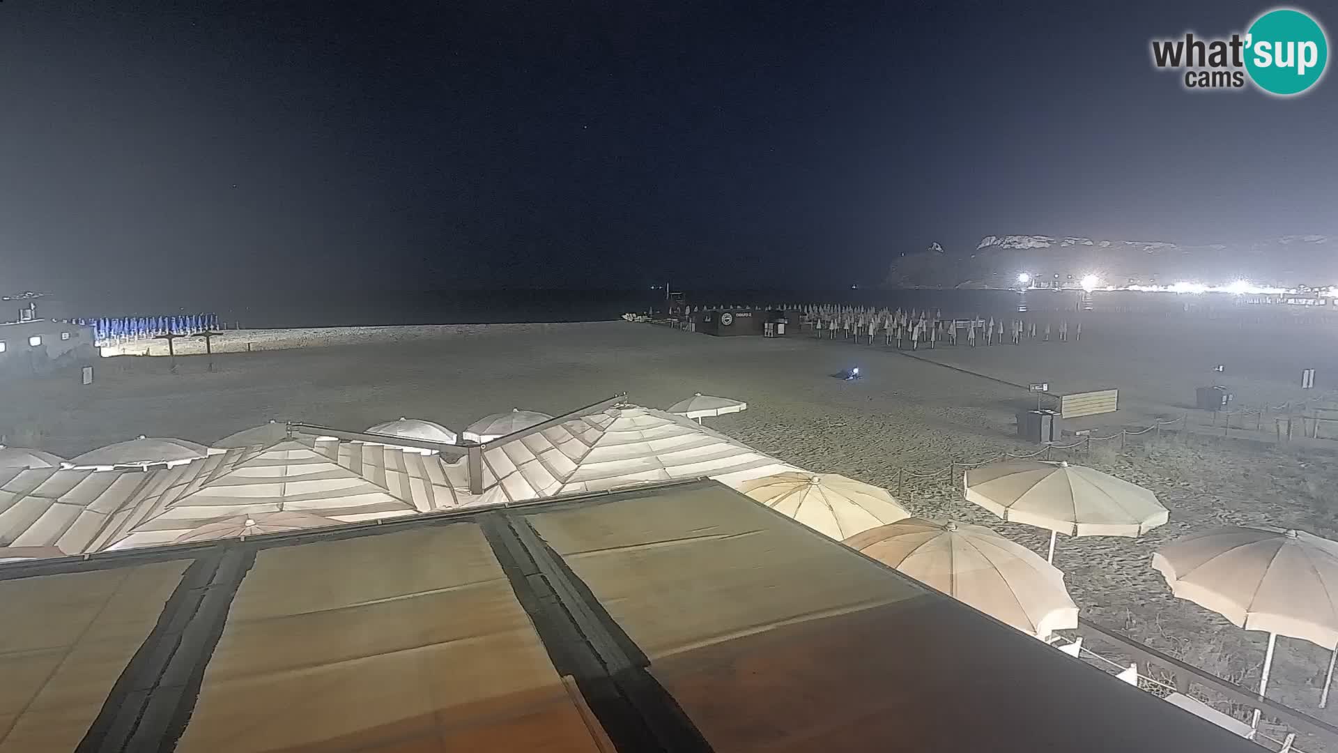 Webcam spiaggia del Poetto | Cagliari | Sardegna