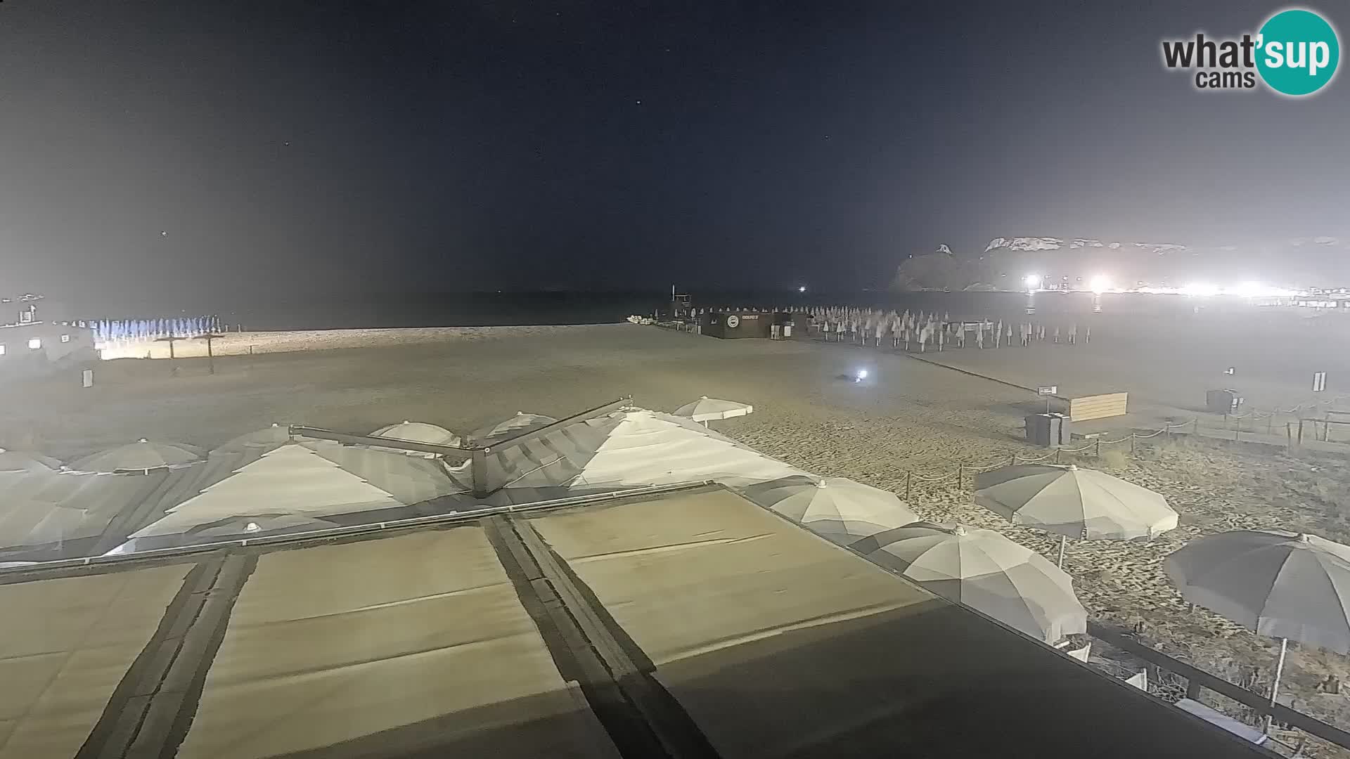 Poetto Strand Webcam | Cagliari | Sardinien
