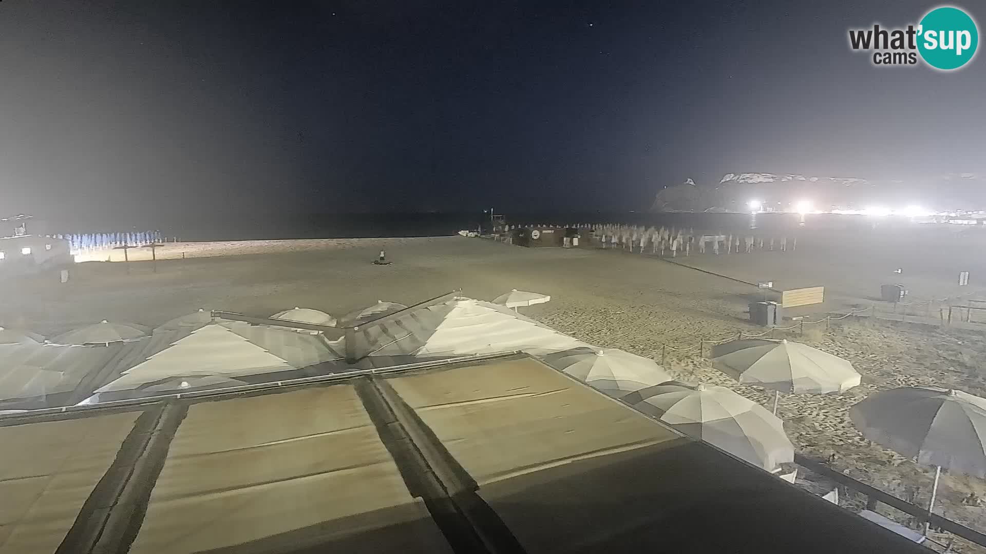 Poetto beach webcam | Cagliari | Sardinia