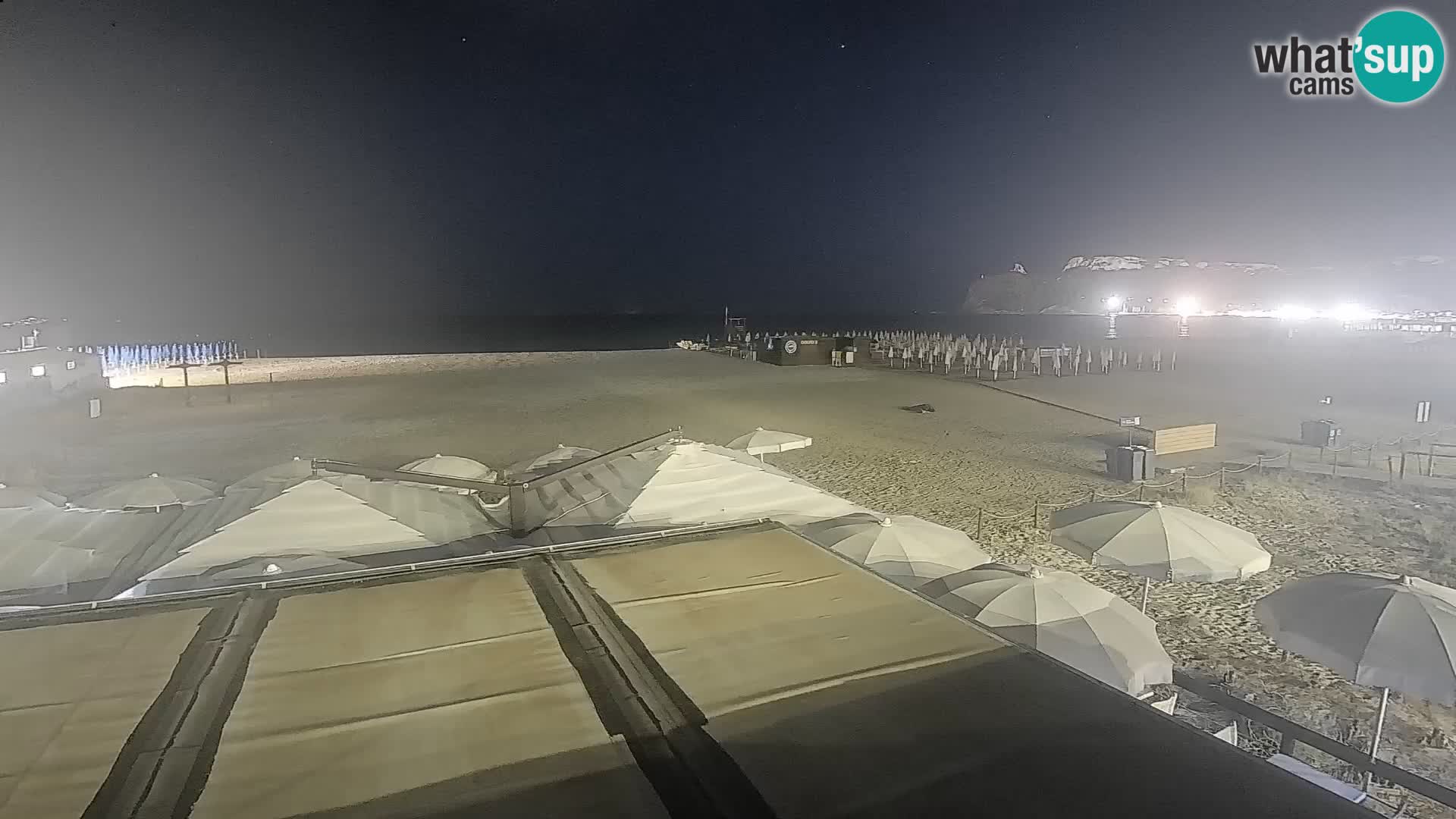 Webcam spiaggia del Poetto | Cagliari | Sardegna
