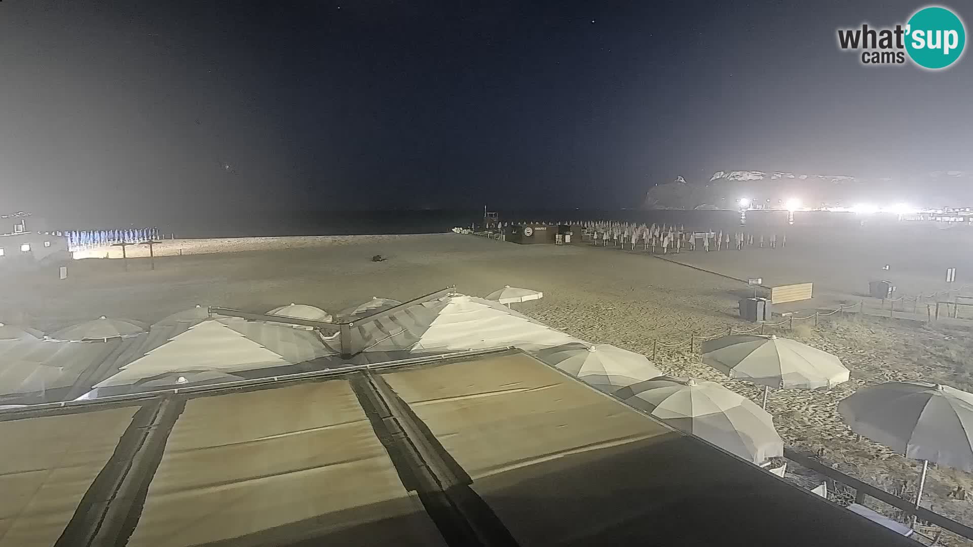 Poetto beach webcam | Cagliari | Sardinia