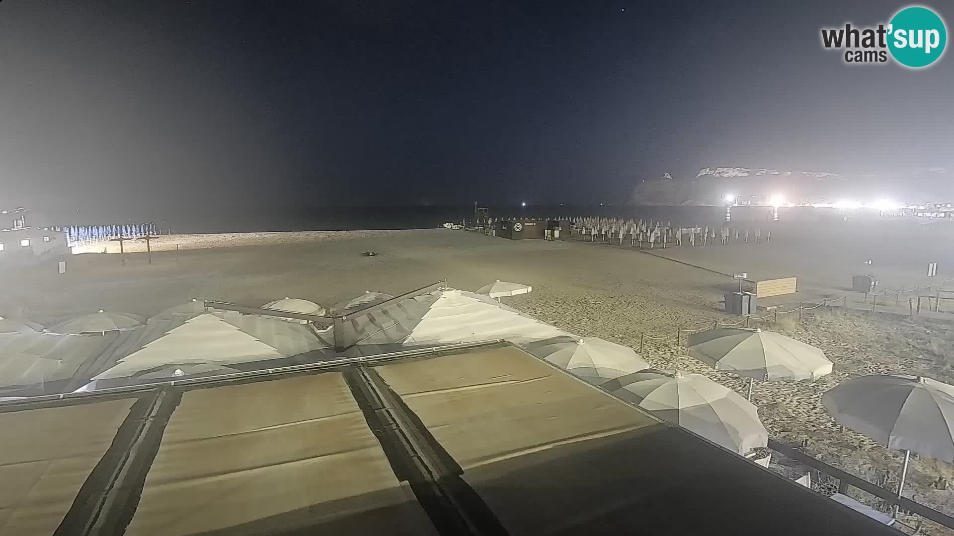 Webcam spiaggia del Poetto | Cagliari | Sardegna