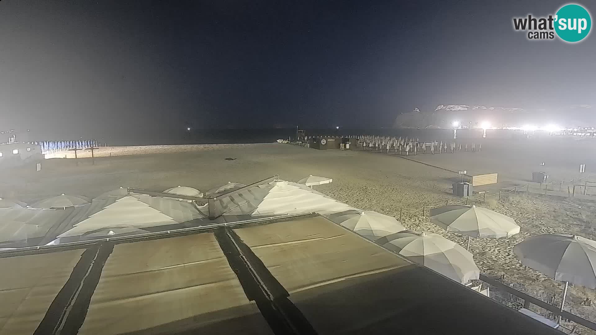 Poetto beach webcam | Cagliari | Sardinia