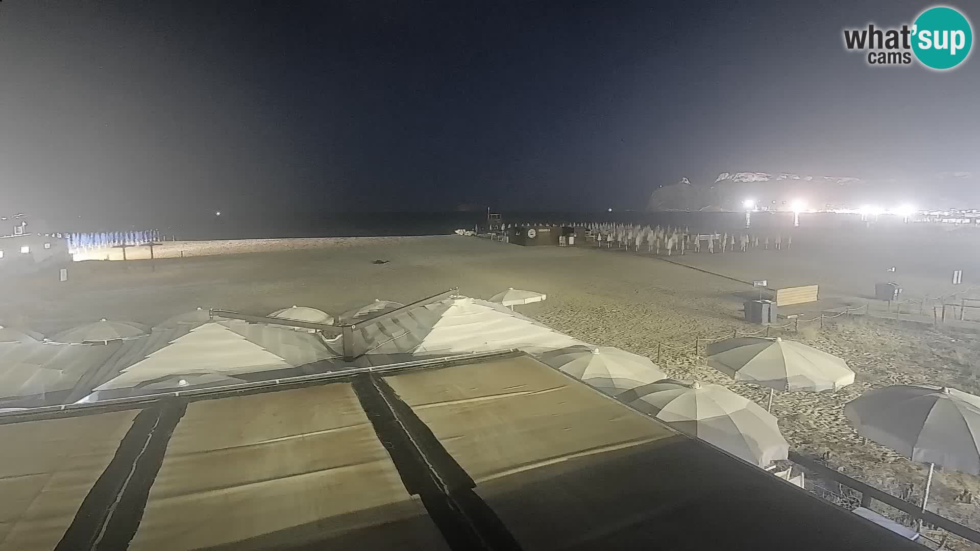 Webcam spiaggia del Poetto | Cagliari | Sardegna