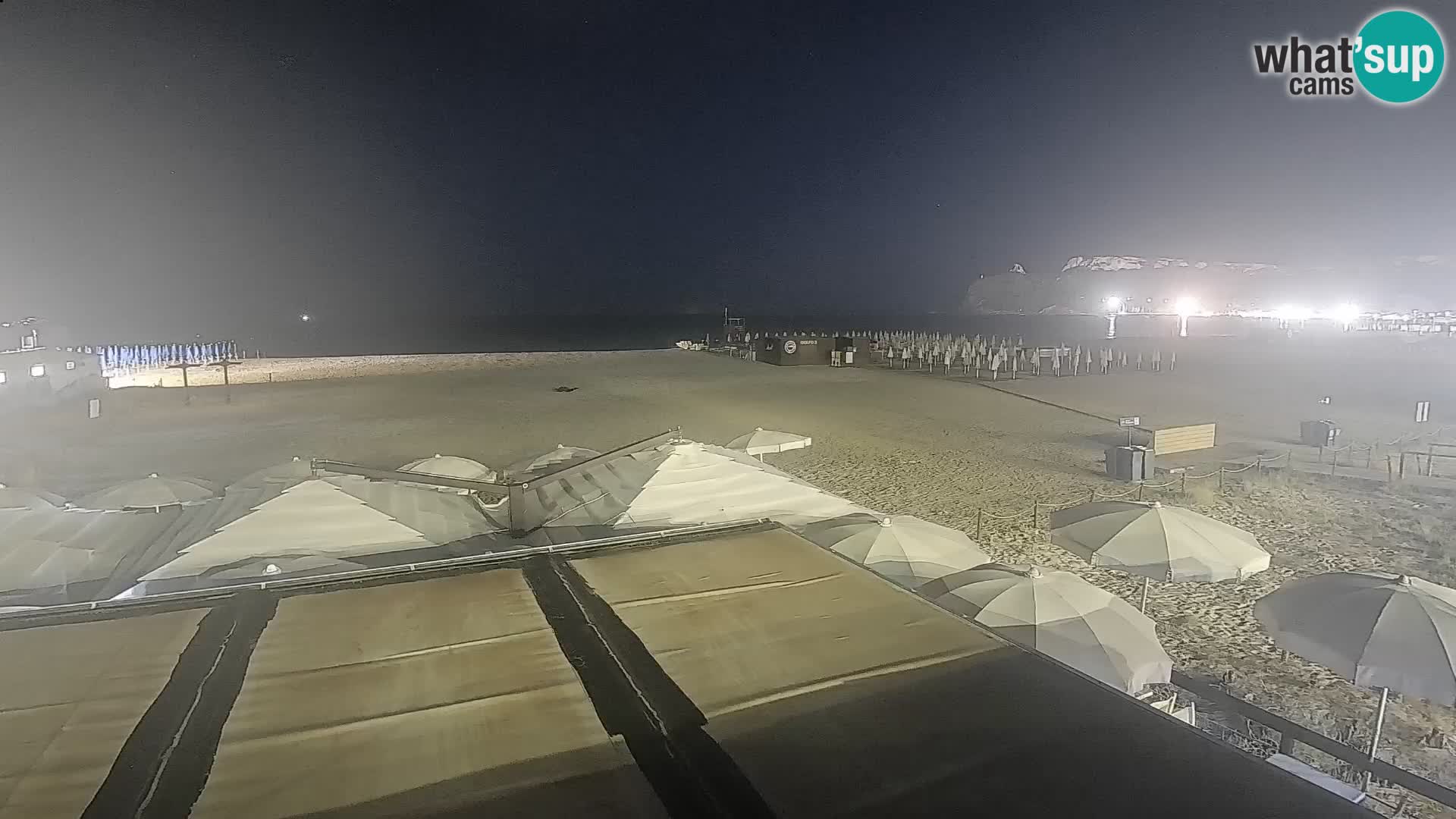 Poetto beach webcam | Cagliari | Sardinia