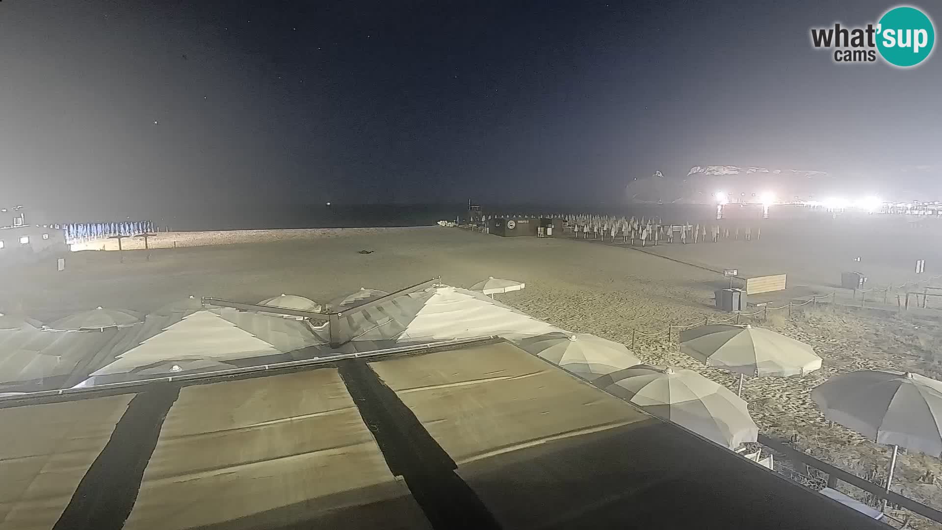 Poetto beach webcam | Cagliari | Sardinia