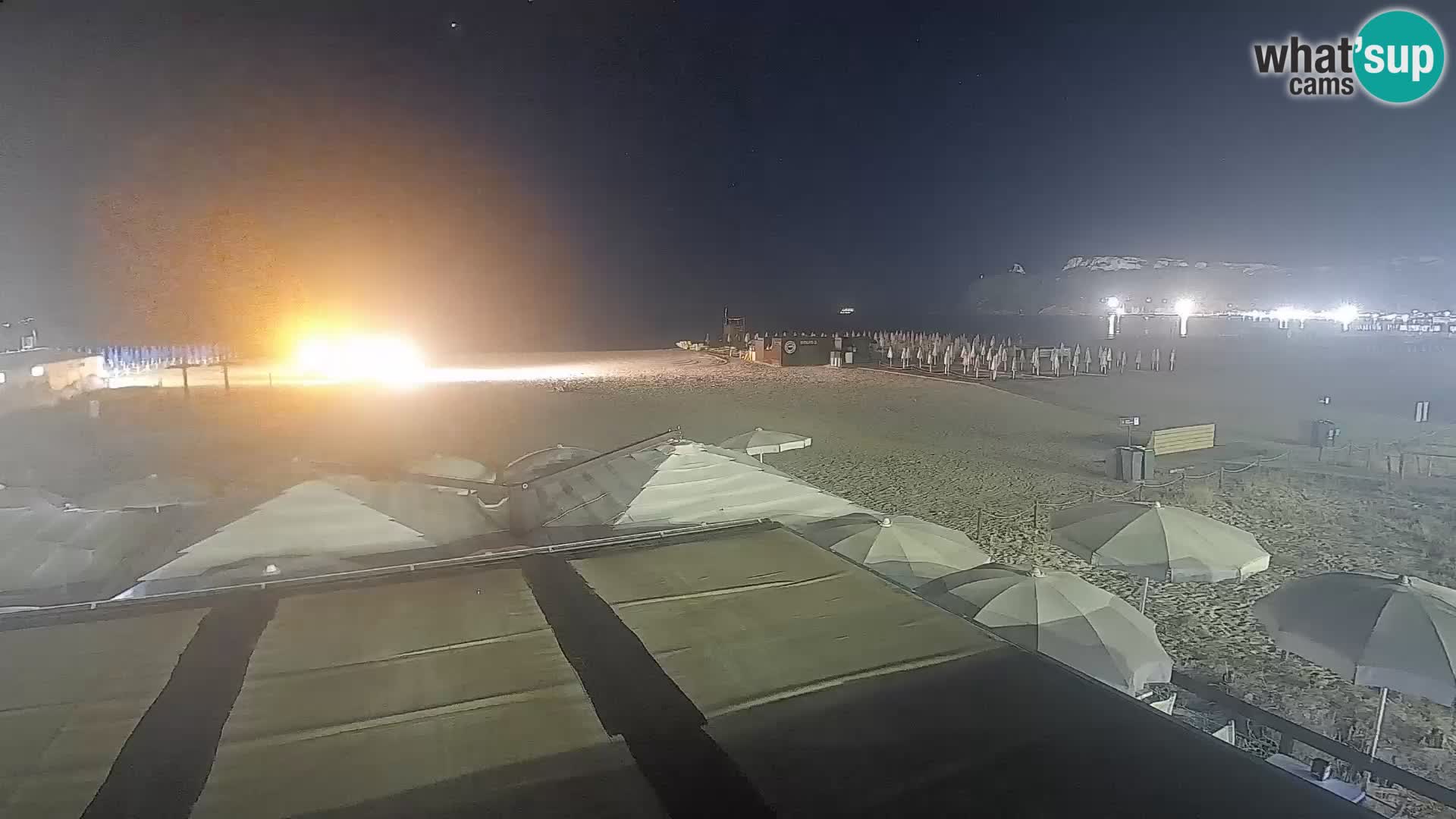 Poetto beach webcam | Cagliari | Sardinia