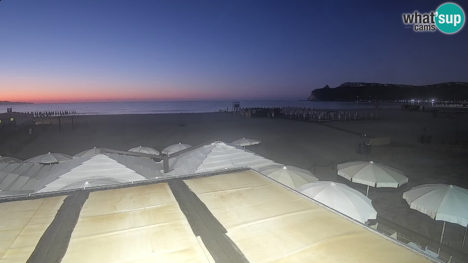 Poetto beach webcam | Cagliari | Sardinia