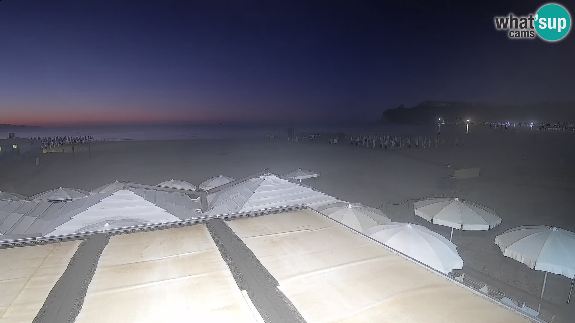 Webcam plage de Poetto | Cagliari | Sardaigne