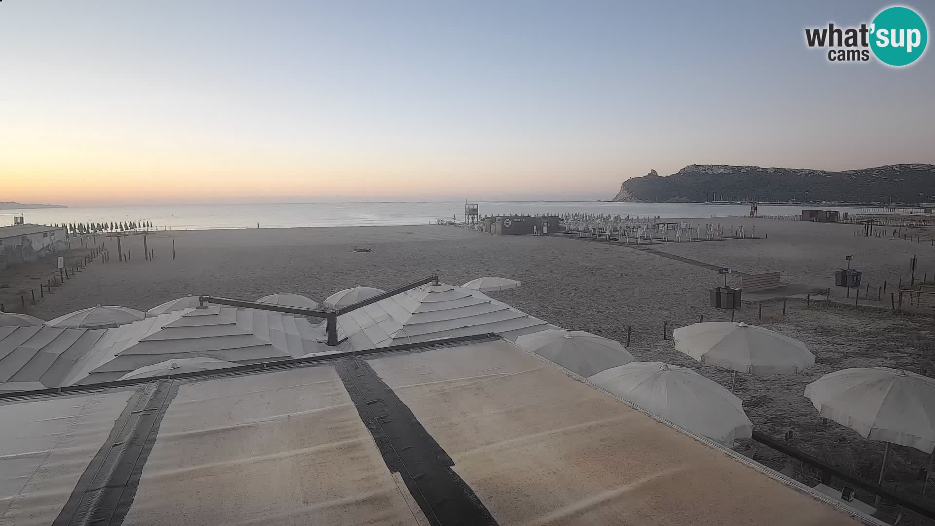Webcam spiaggia del Poetto | Cagliari | Sardegna