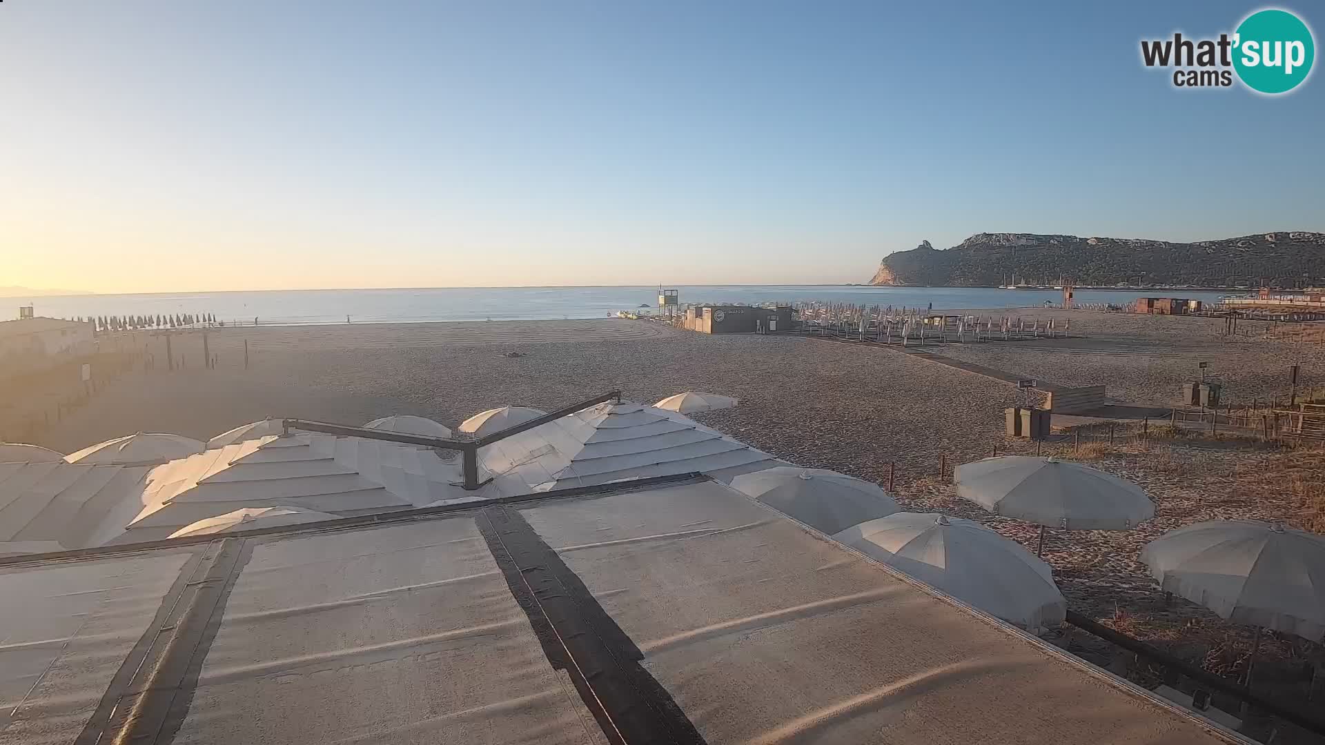 Webcam spiaggia del Poetto | Cagliari | Sardegna